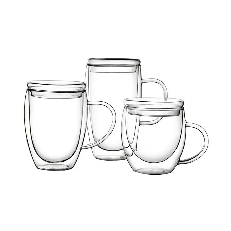Mug with Lid & Double Wall