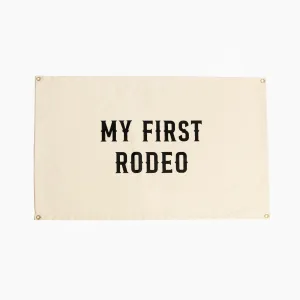 My First Rodeo Wall Hanging