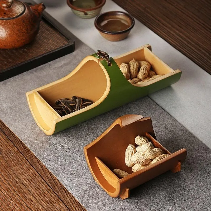 Natural Bamboo Decorative Tray