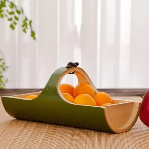 Natural Bamboo Decorative Tray