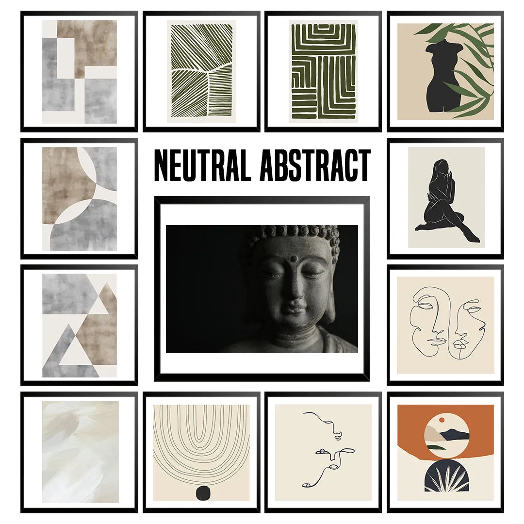 Neutral Triangles Custom Art