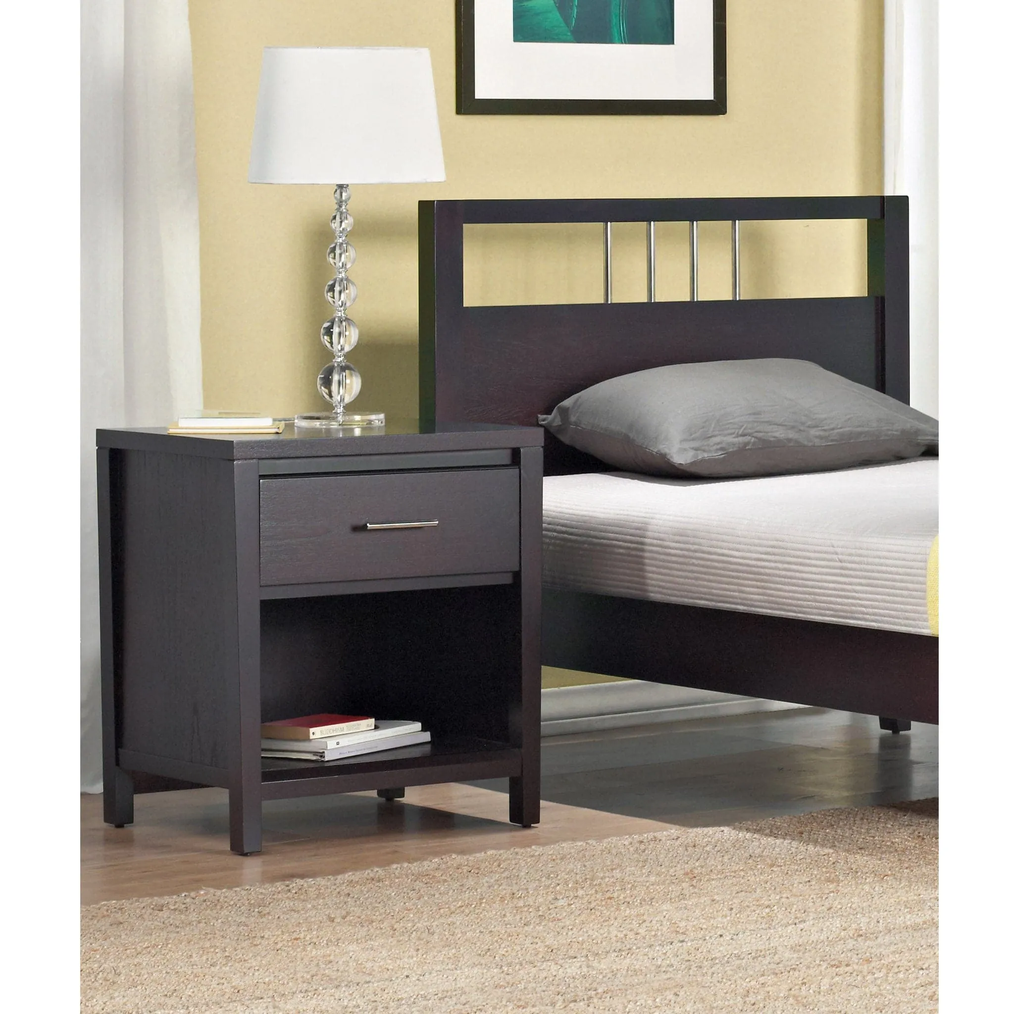 Nevis Nightstand with Power Outlet
