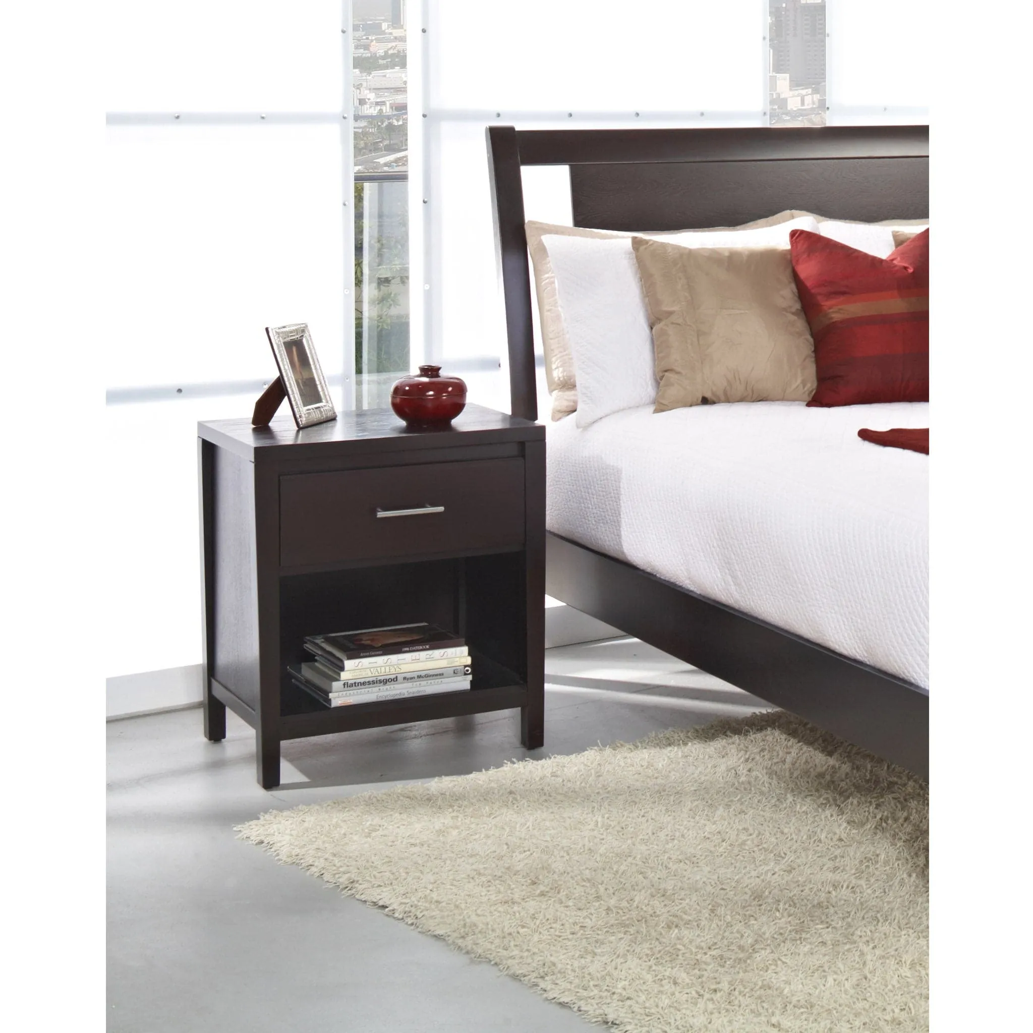 Nevis Nightstand with Power Outlet