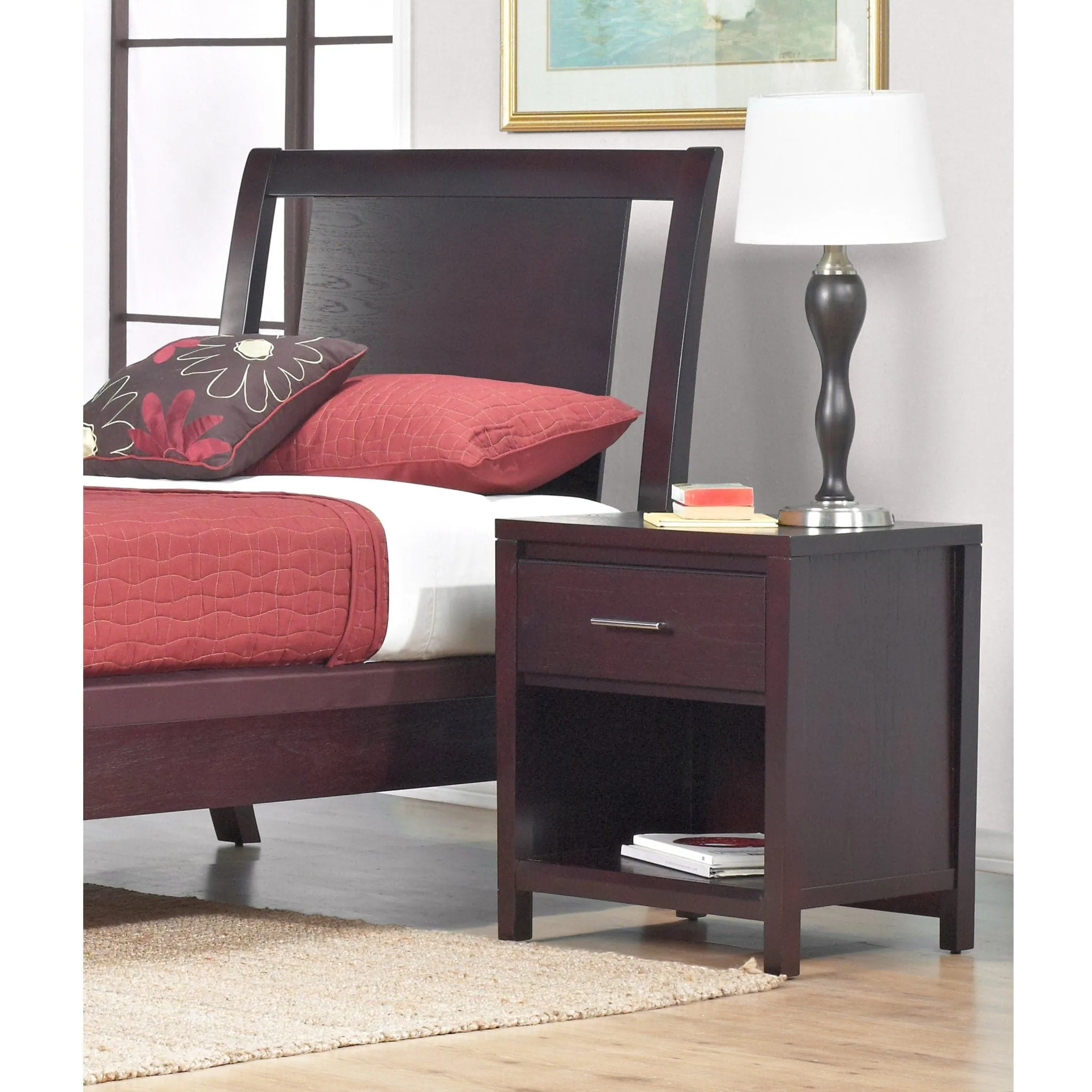 Nevis Nightstand with Power Outlet