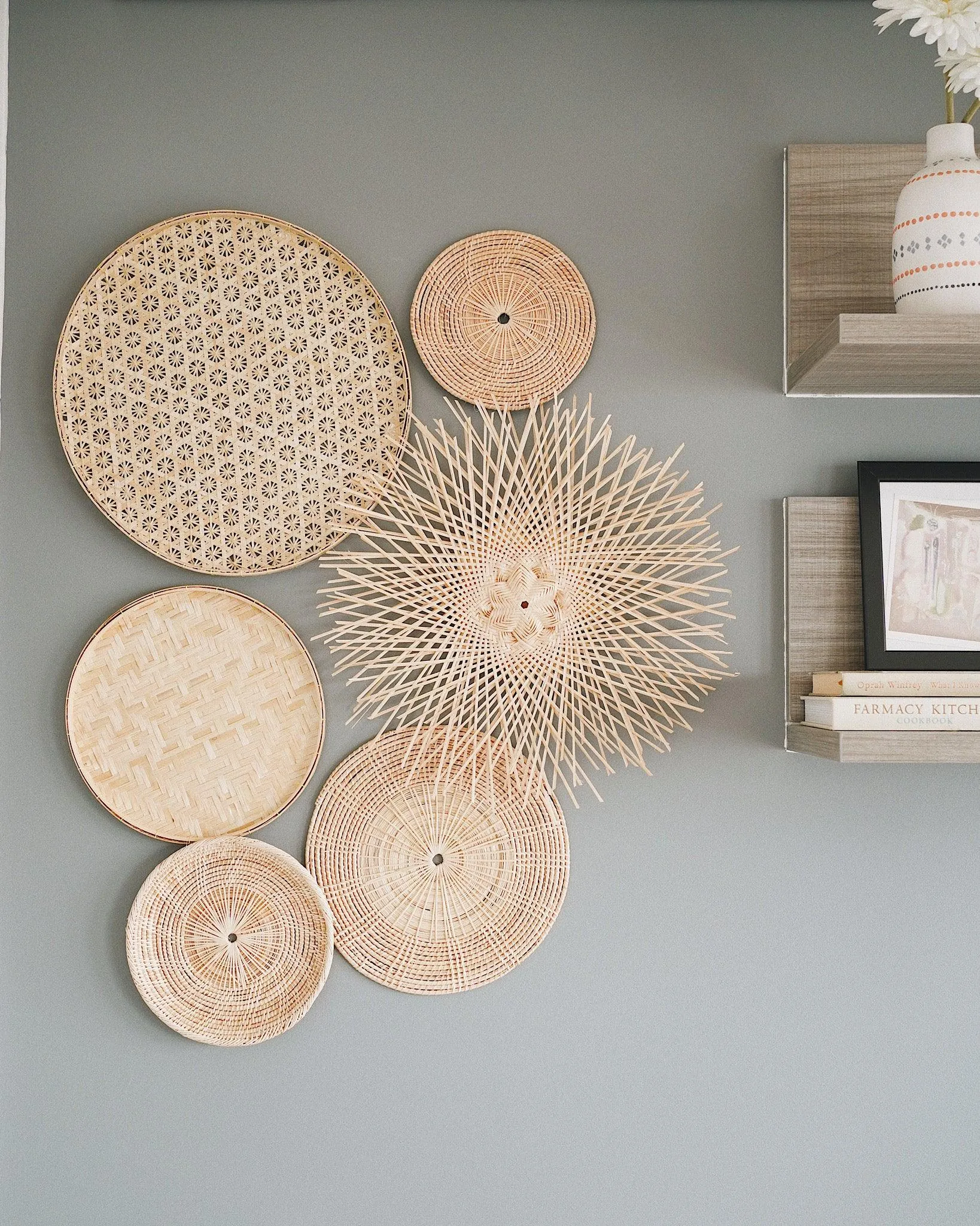No.29 Basket Wall Hanging Set of 6