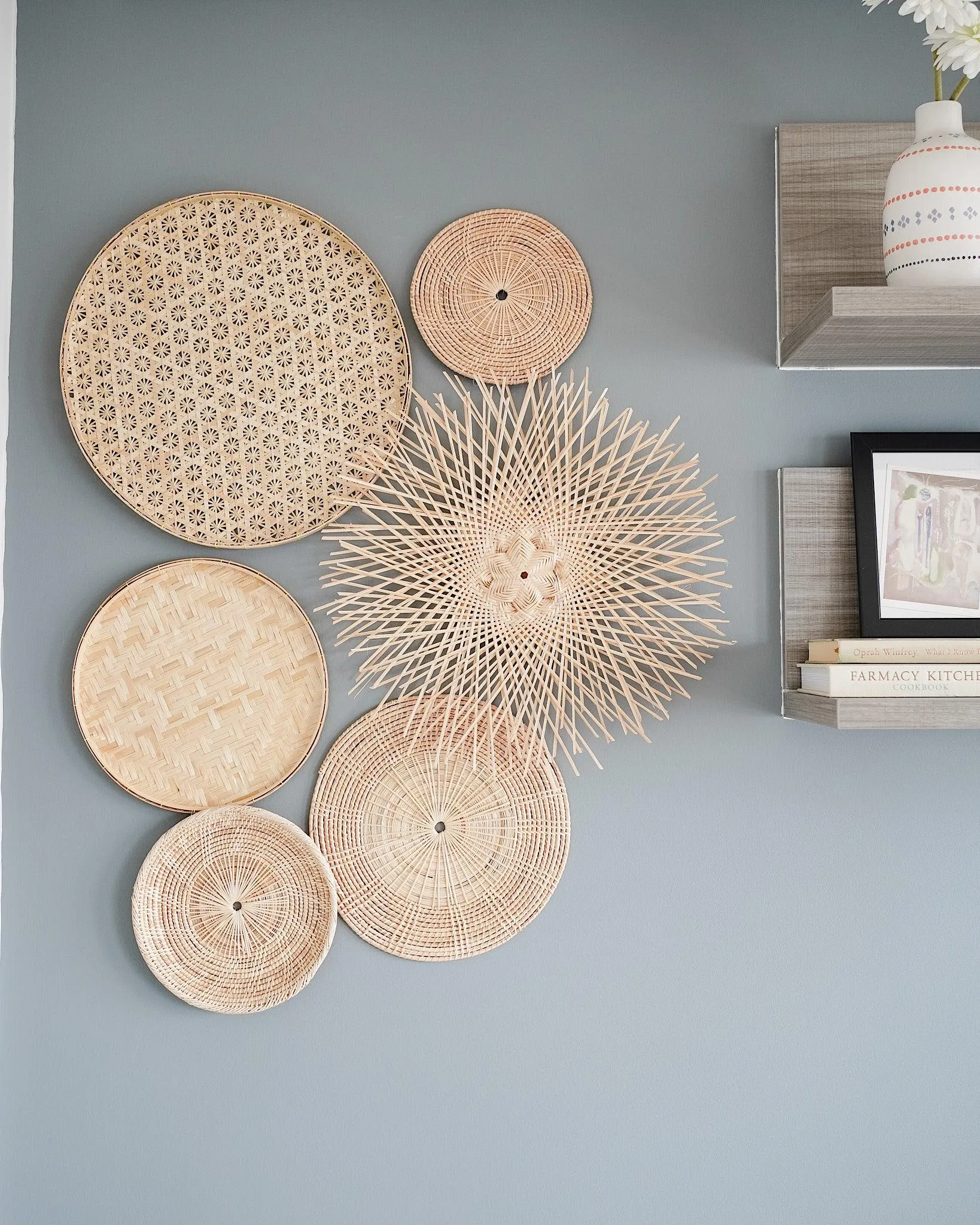 No.29 Basket Wall Hanging Set of 6