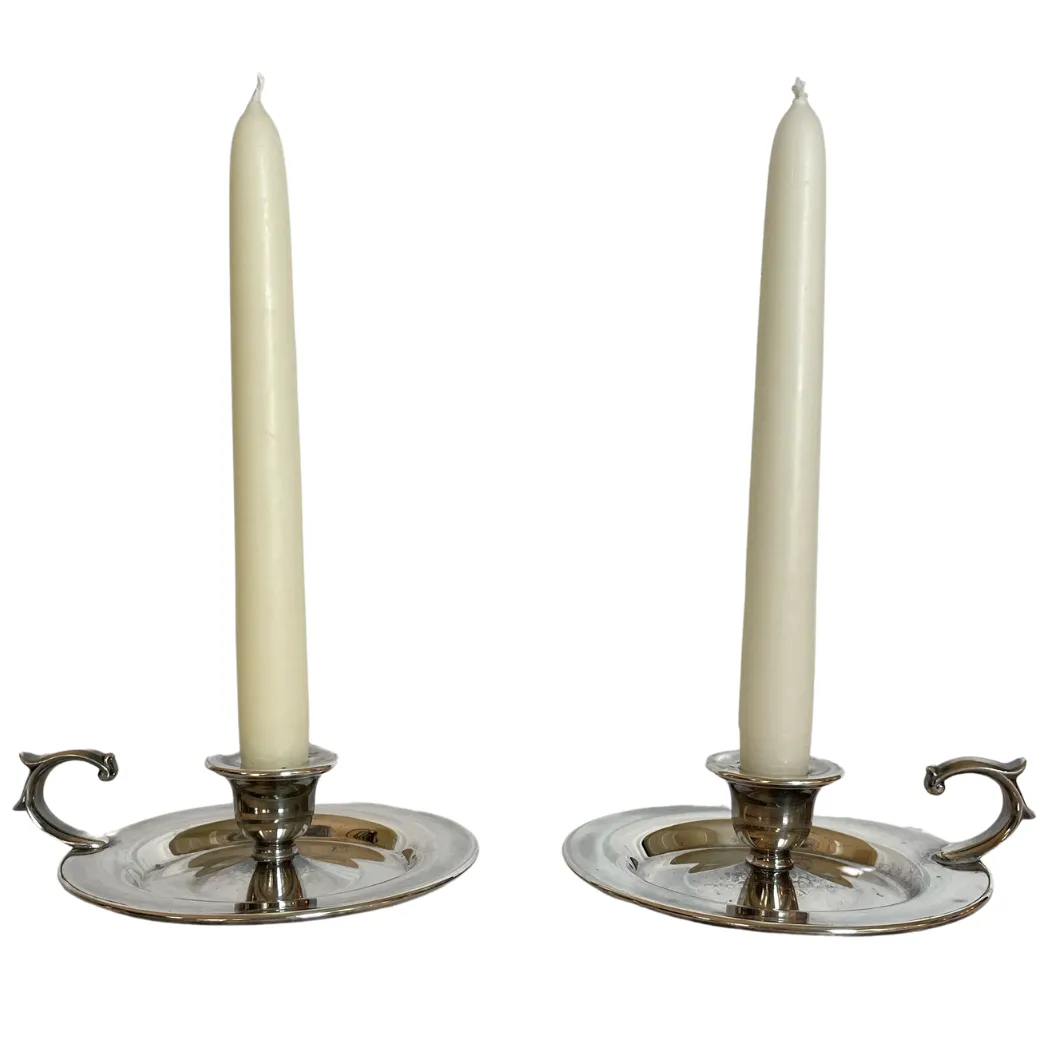 Oneida Candlestick Holder - Set of Two