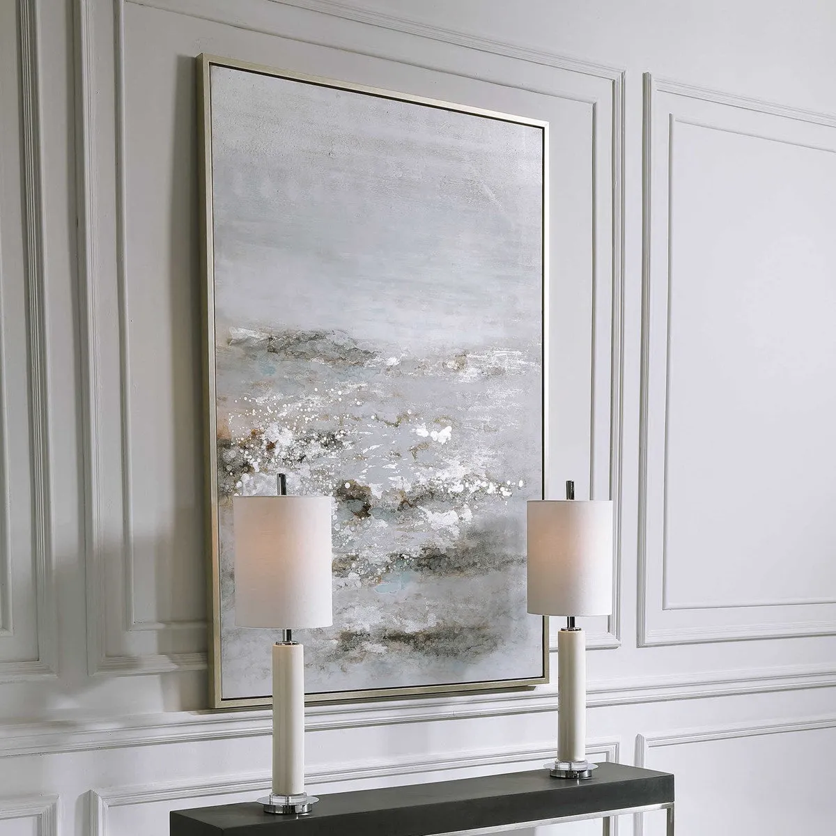Open Plain- Hand Painted Canvas