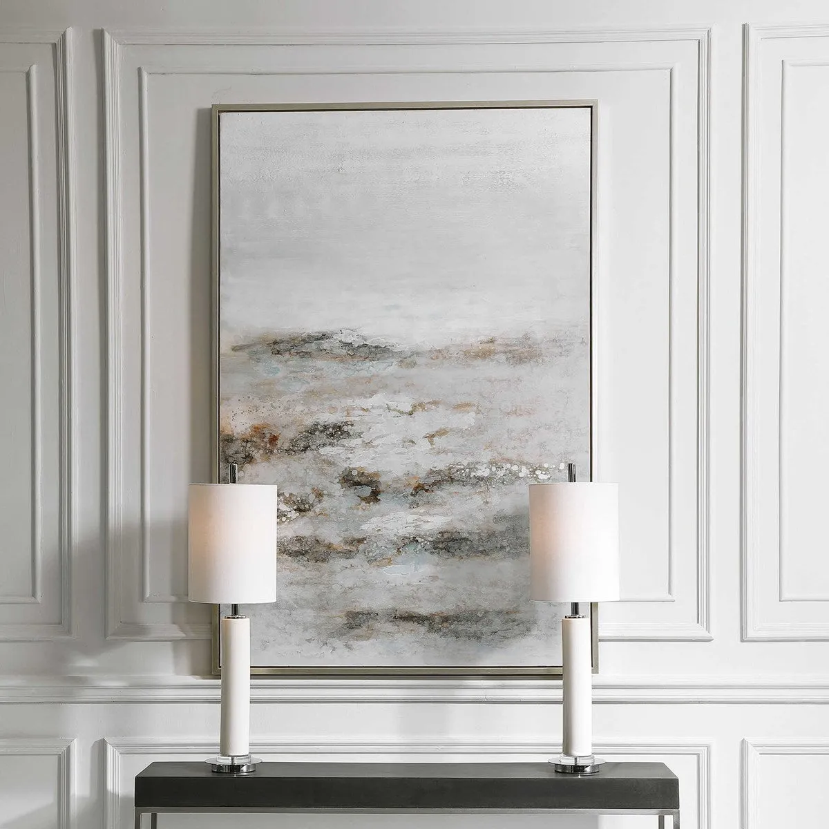 Open Plain- Hand Painted Canvas