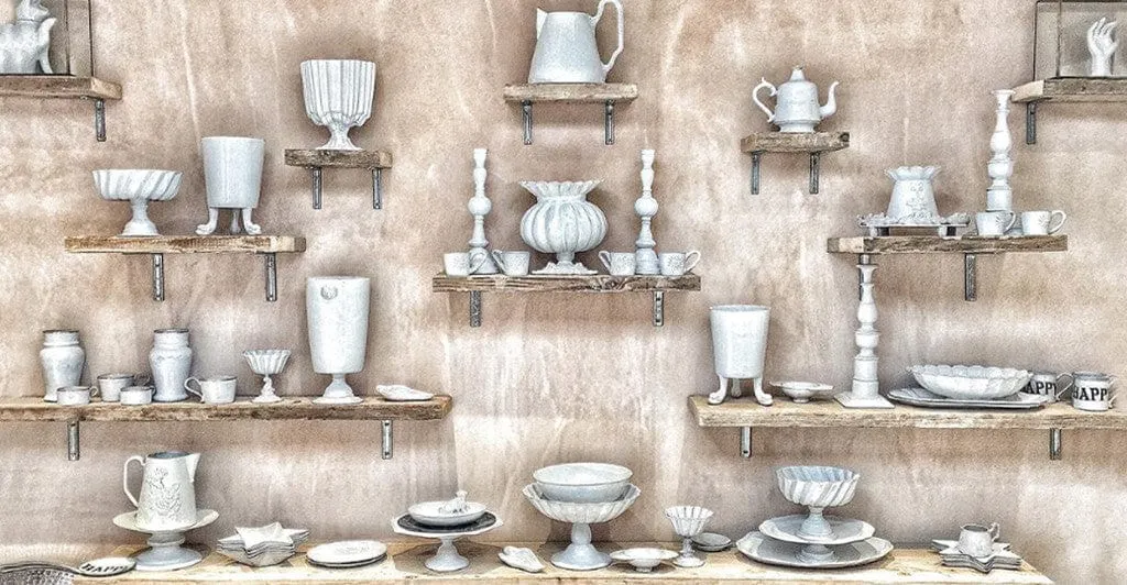 Pair of Istanbul Candlesticks by Astier de Villatte, 40cm