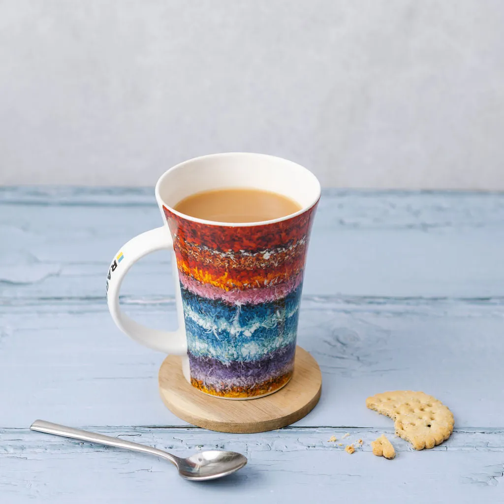 Pair of Rag Rug Mugs