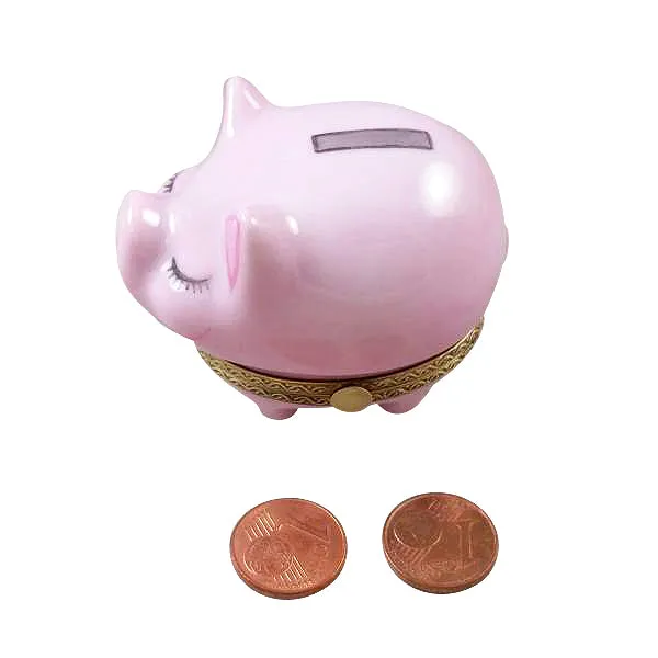 Piggy Bank w Removable Coins