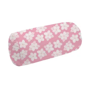 Plumerias Pink Keiki Roll Pillow
