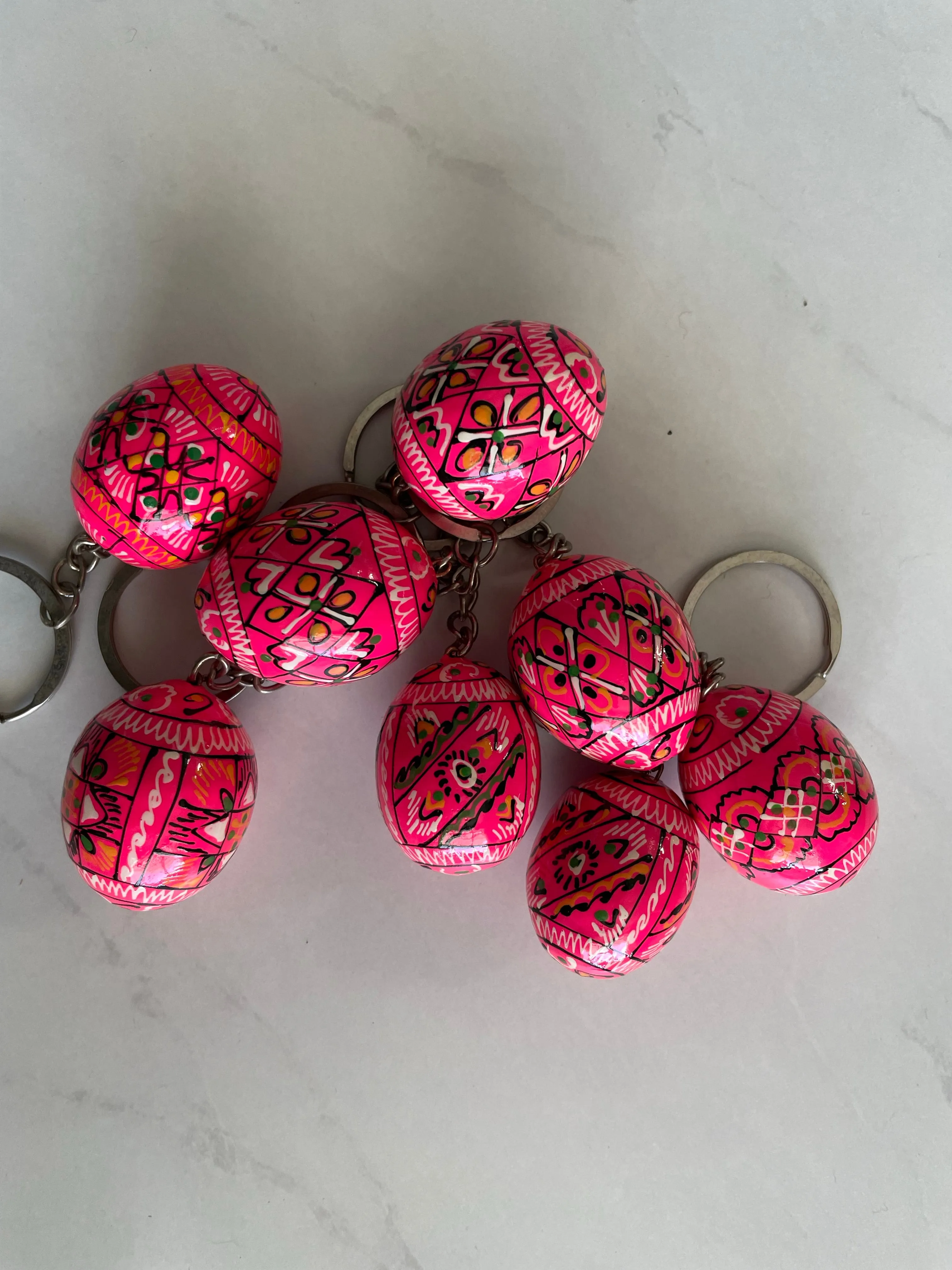Pysanka Keychains