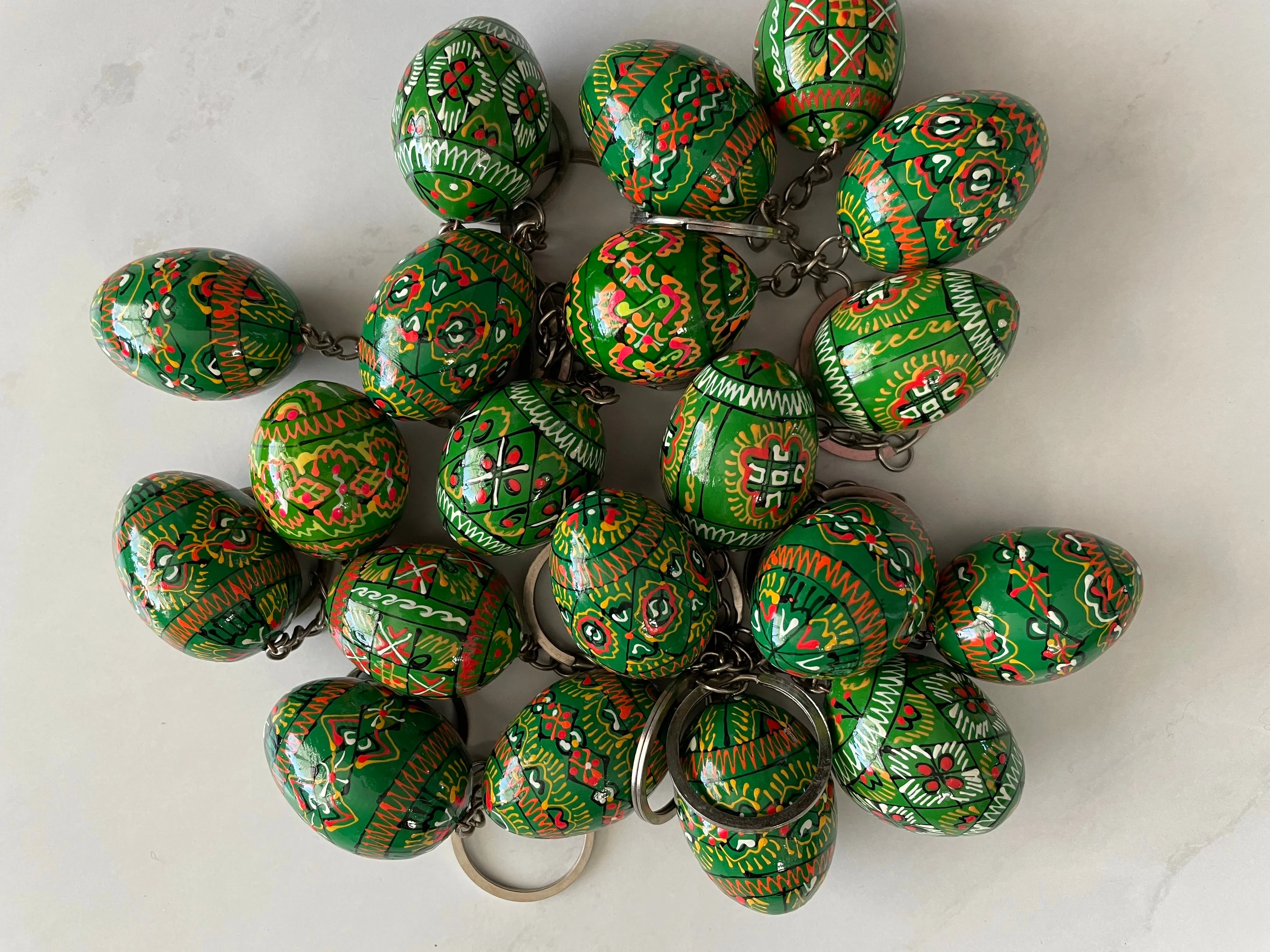 Pysanka Keychains