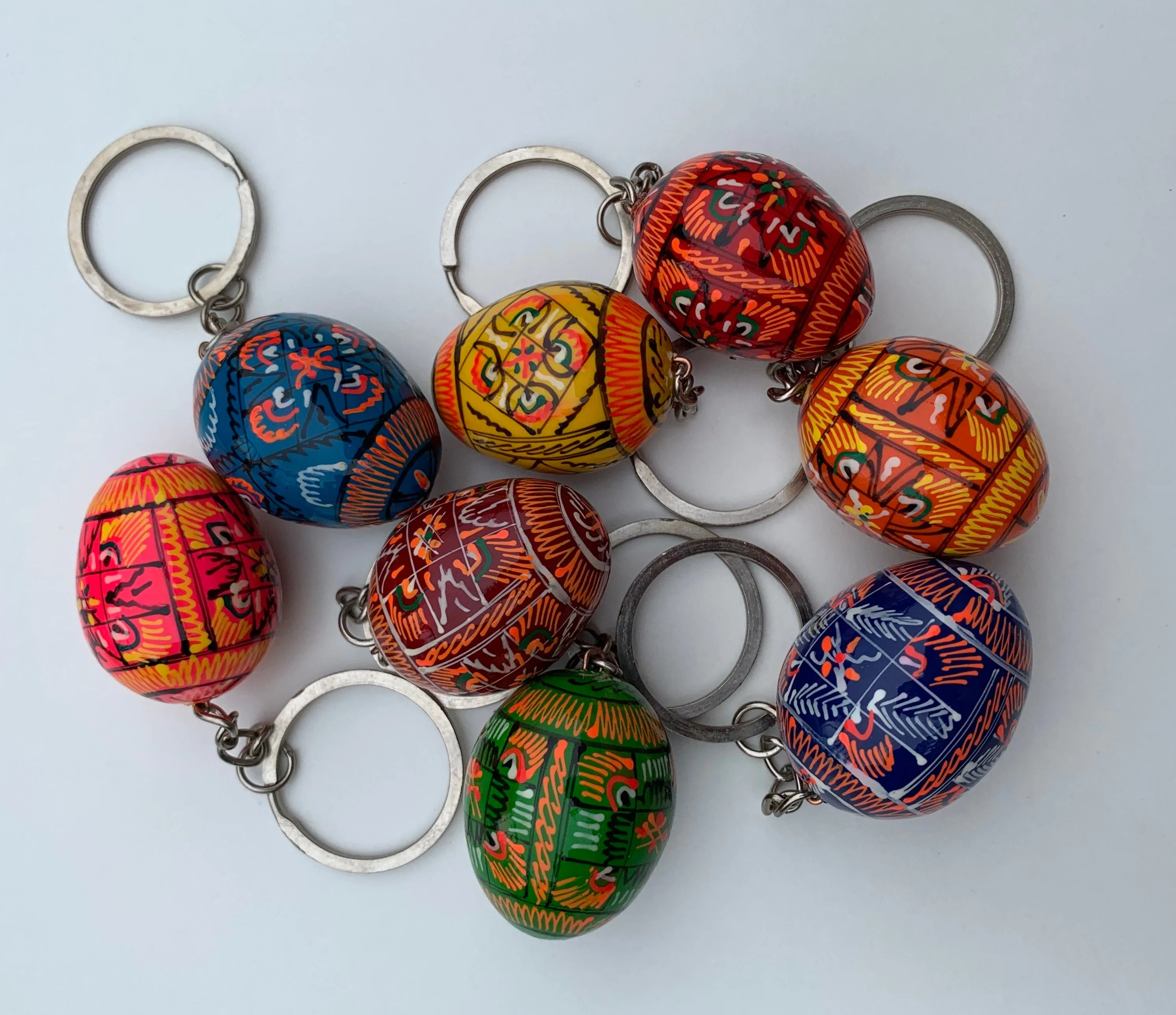 Pysanka Keychains