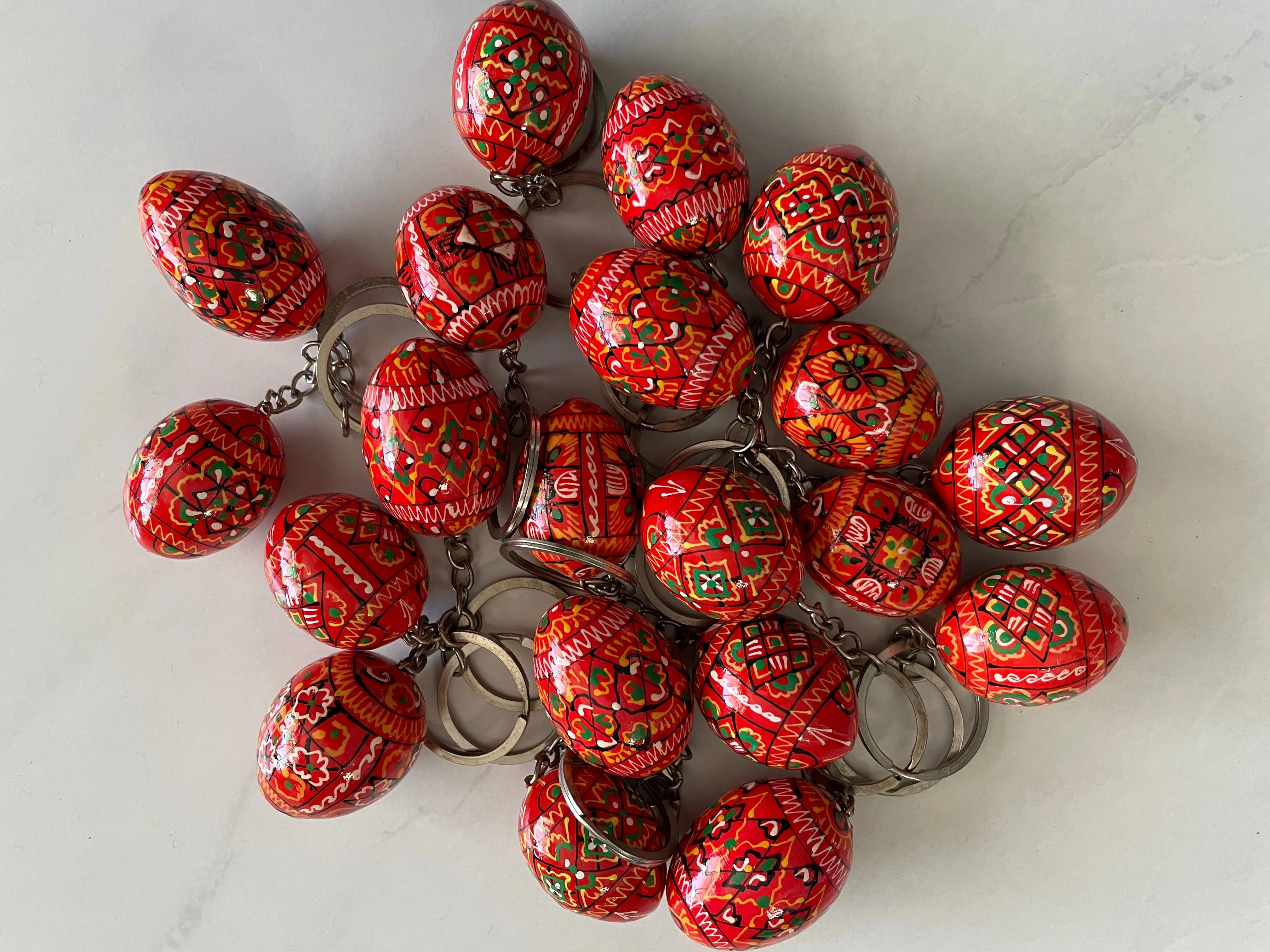 Pysanka Keychains