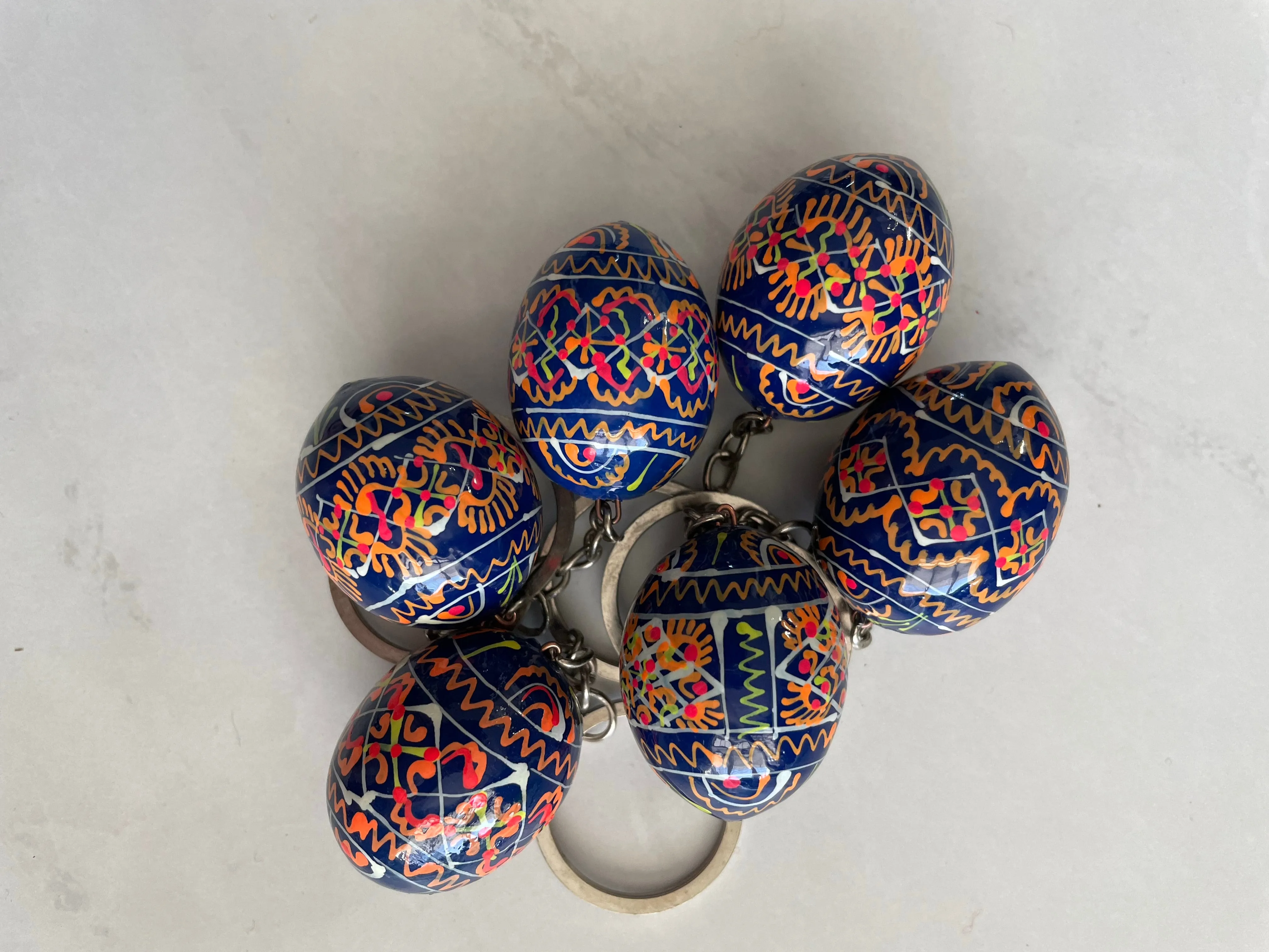 Pysanka Keychains