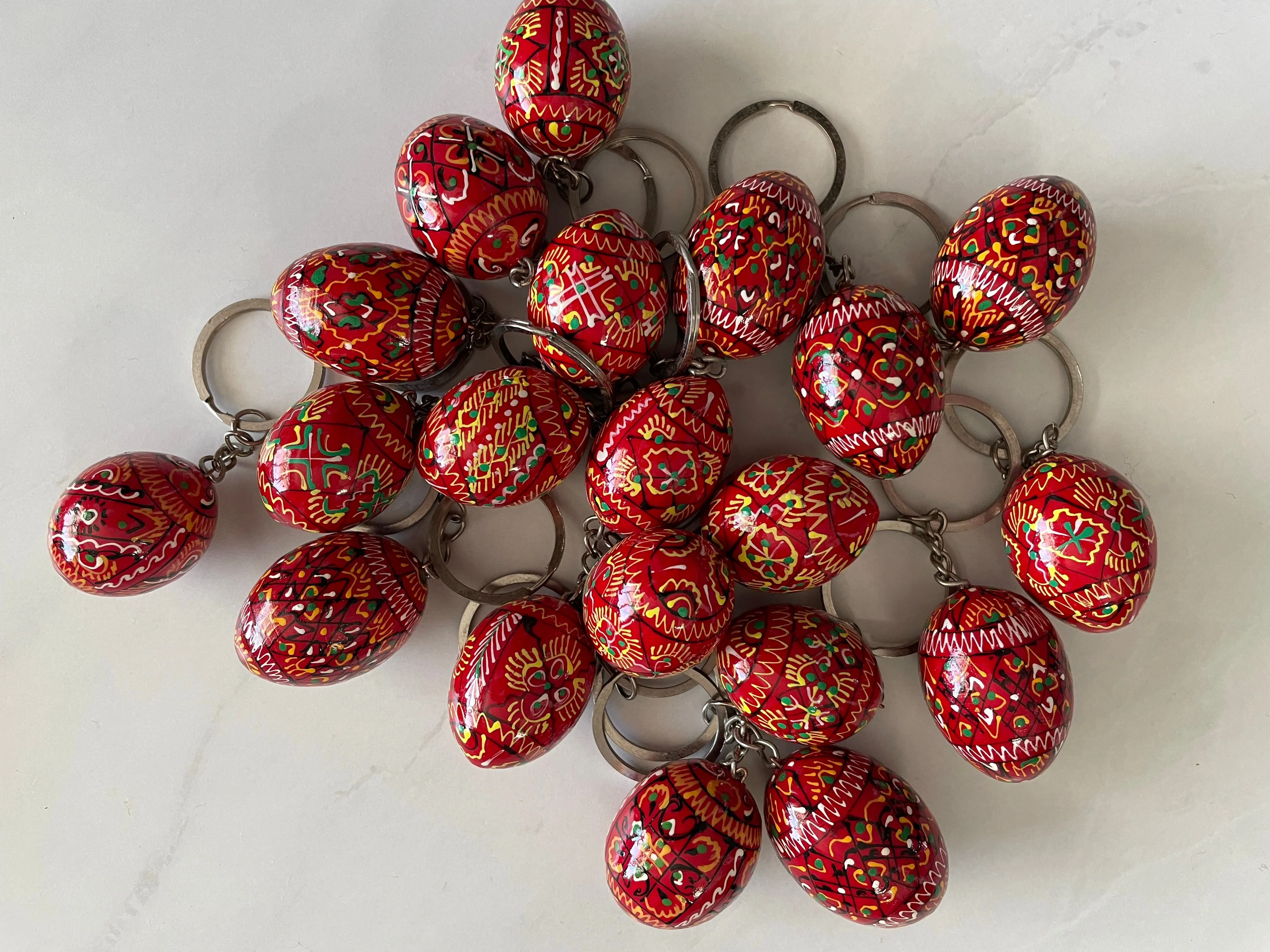 Pysanka Keychains