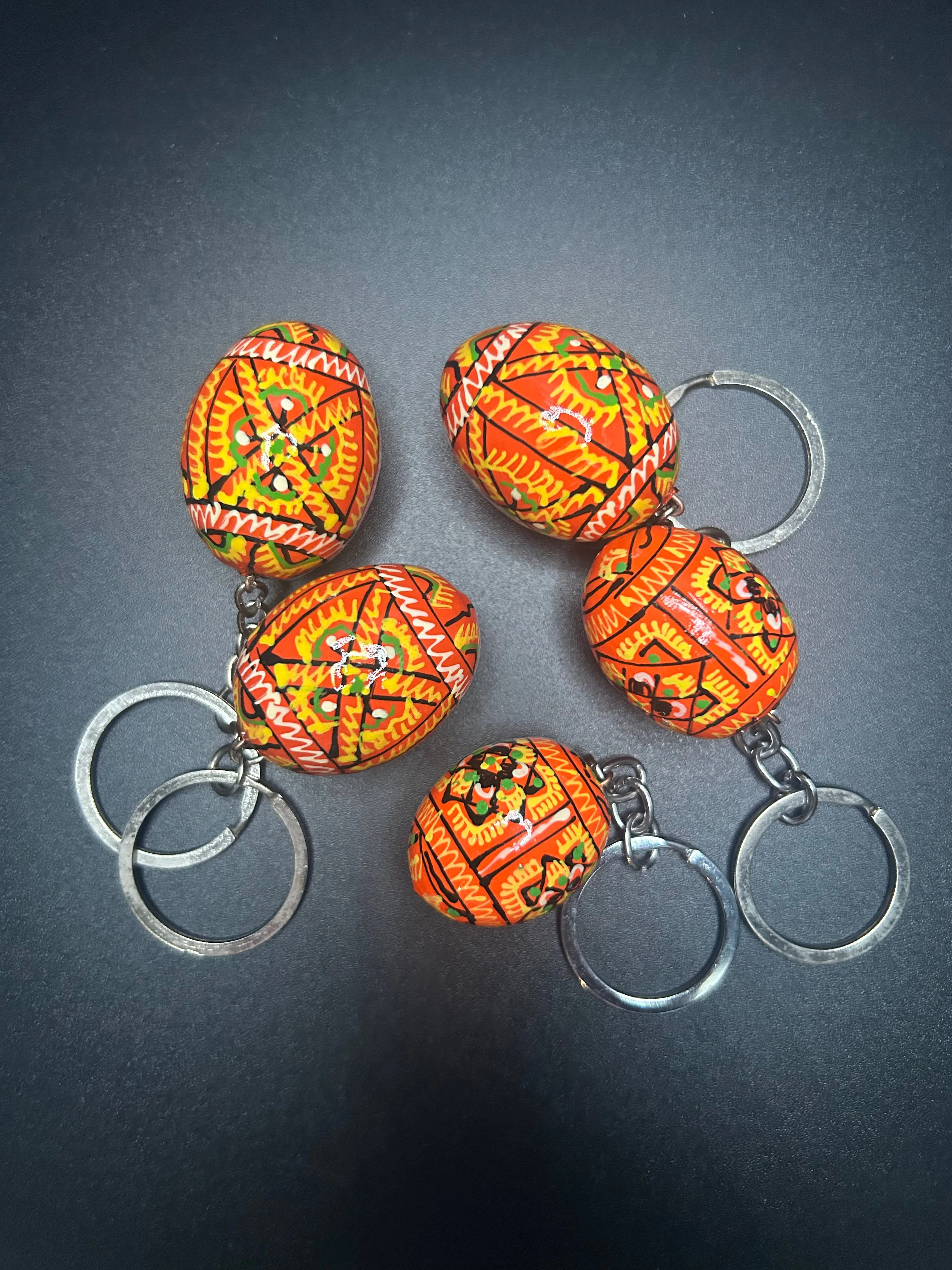 Pysanka Keychains