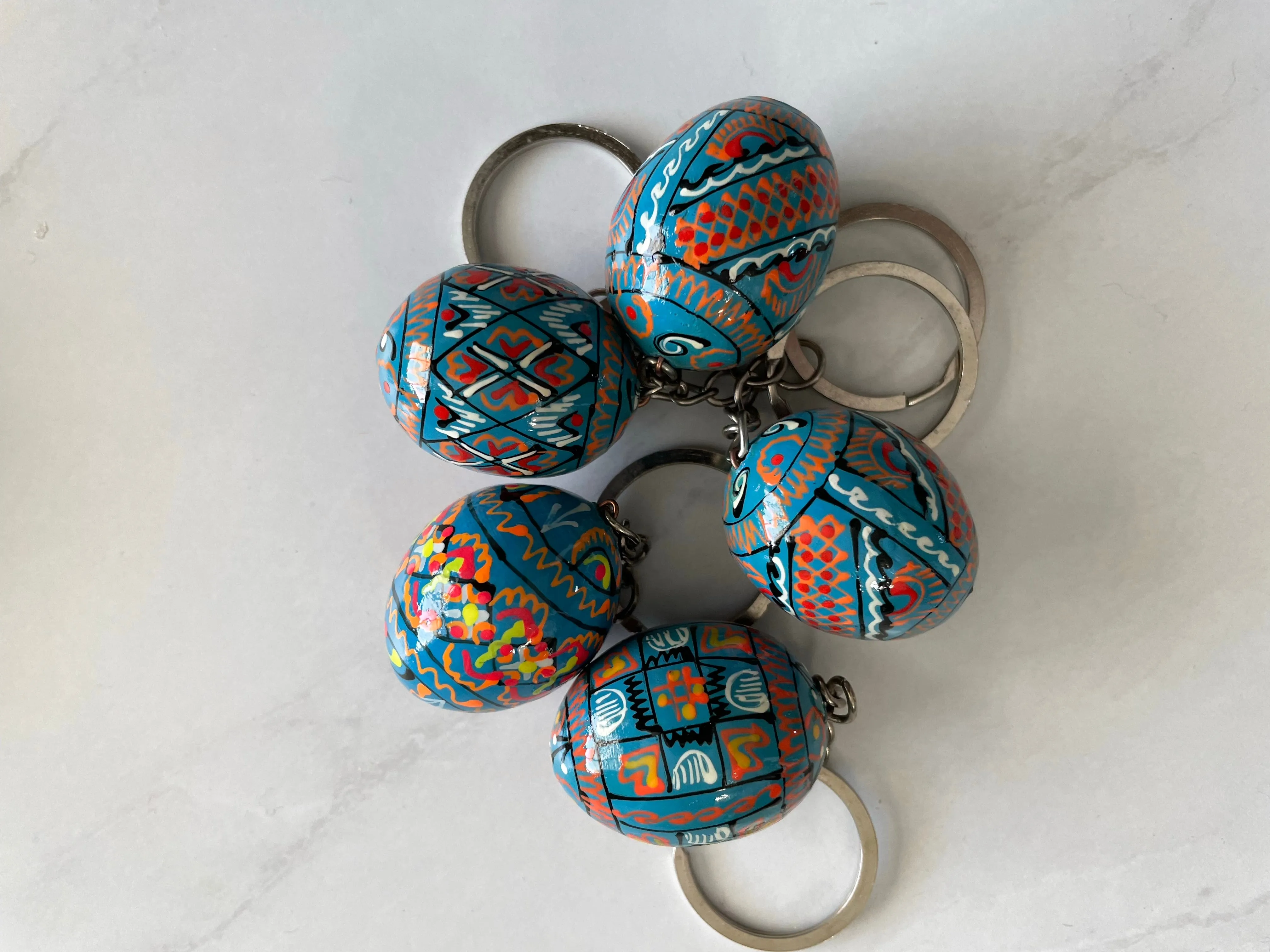 Pysanka Keychains
