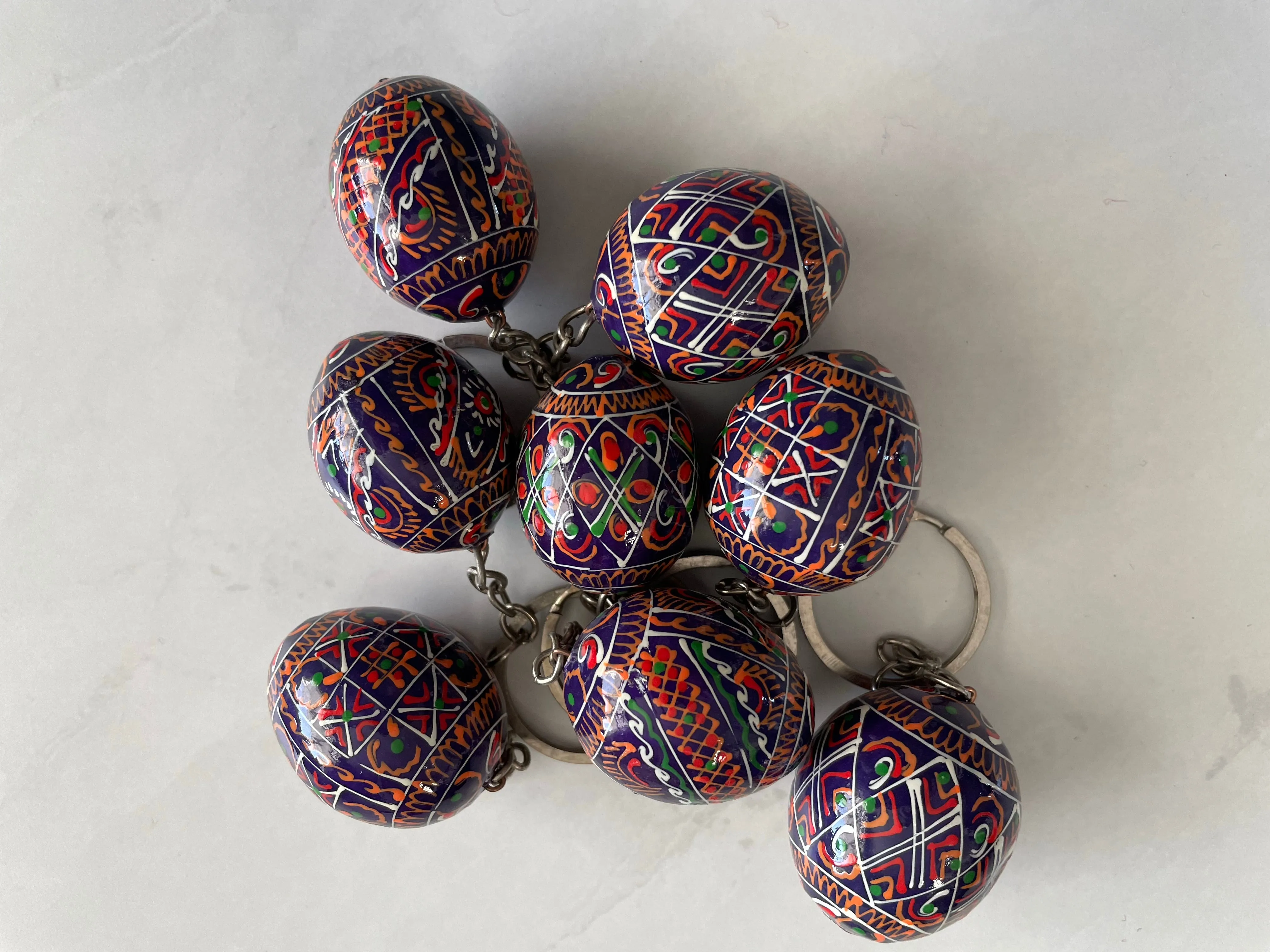 Pysanka Keychains
