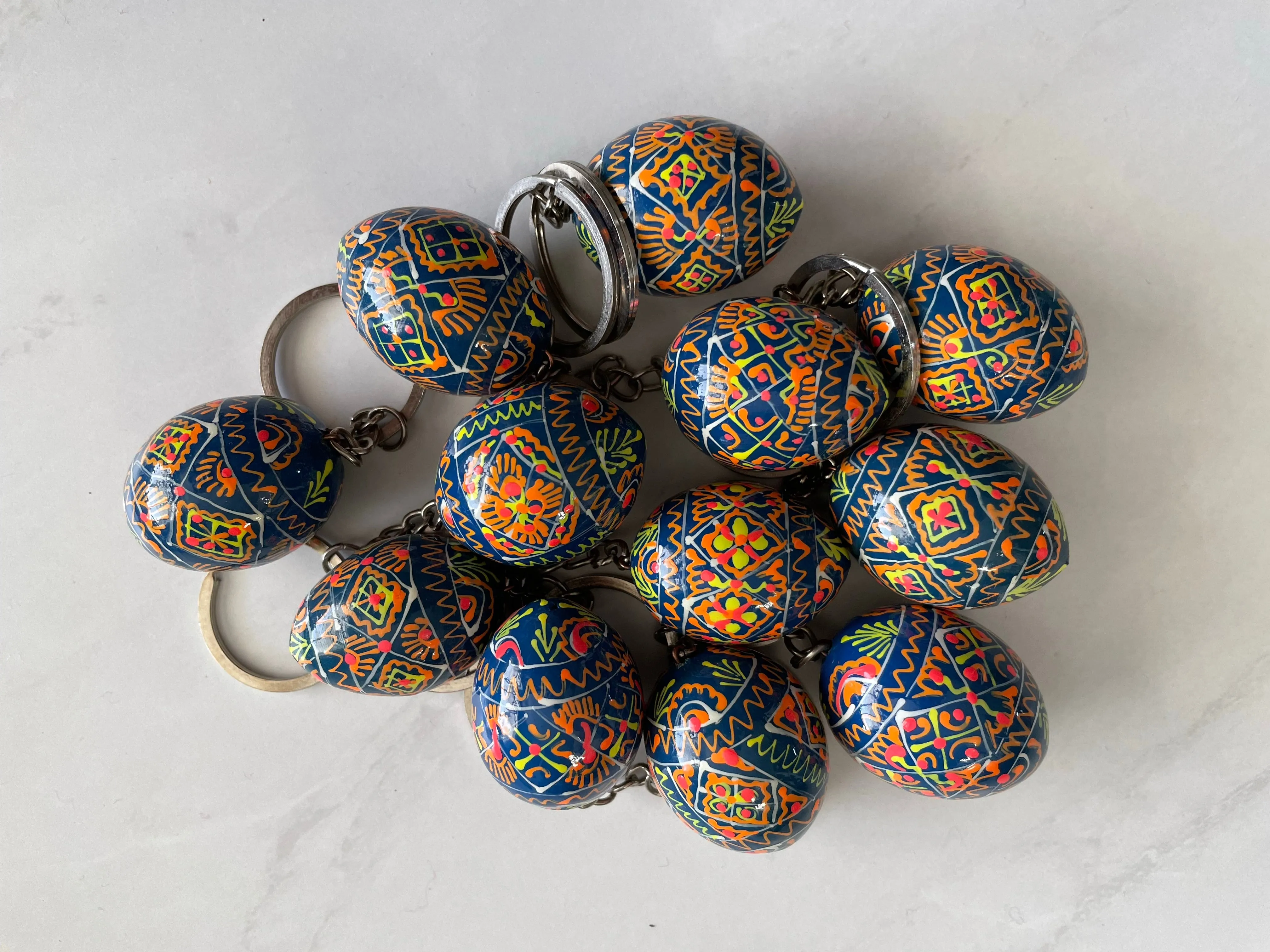 Pysanka Keychains