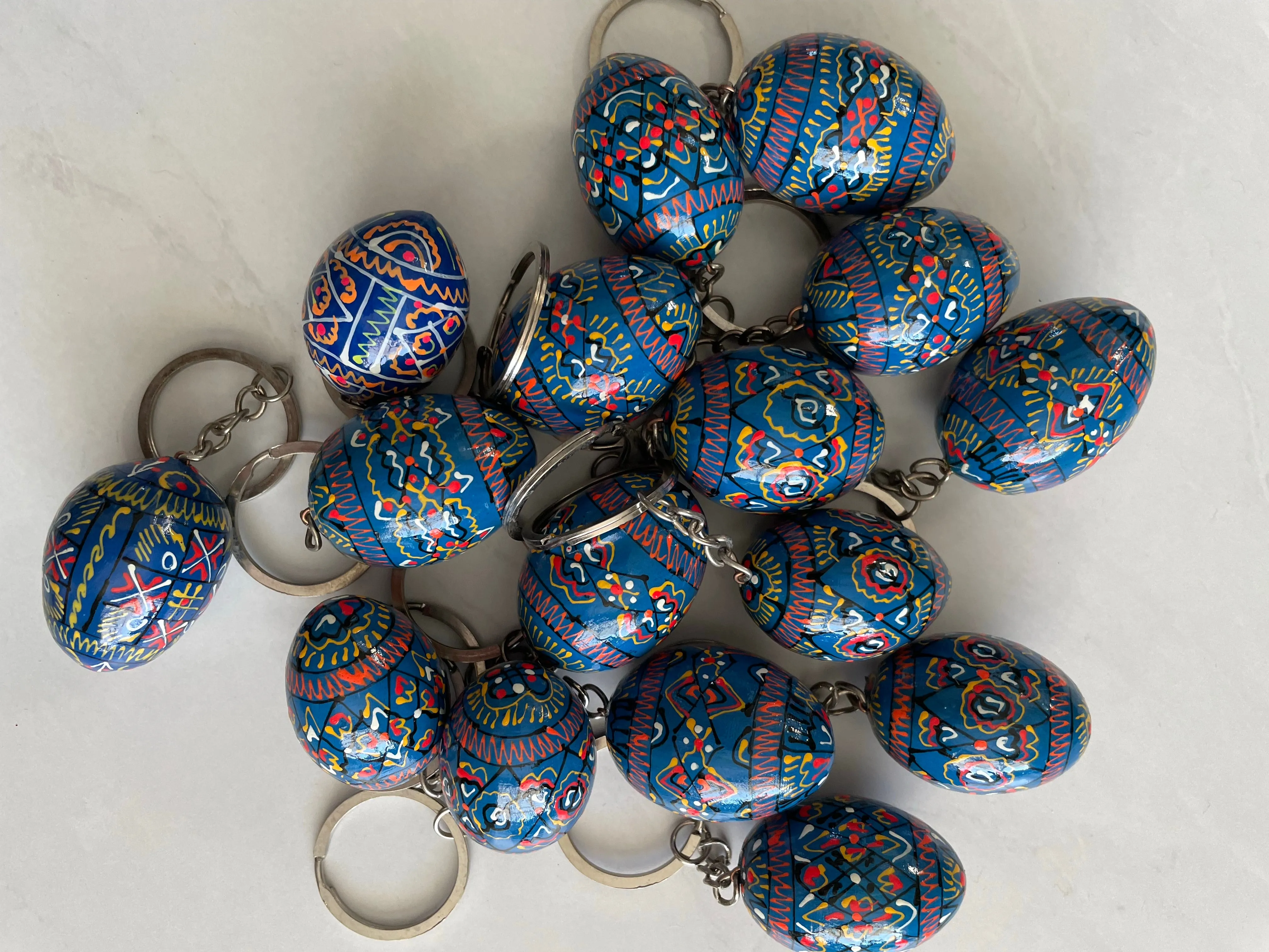 Pysanka Keychains