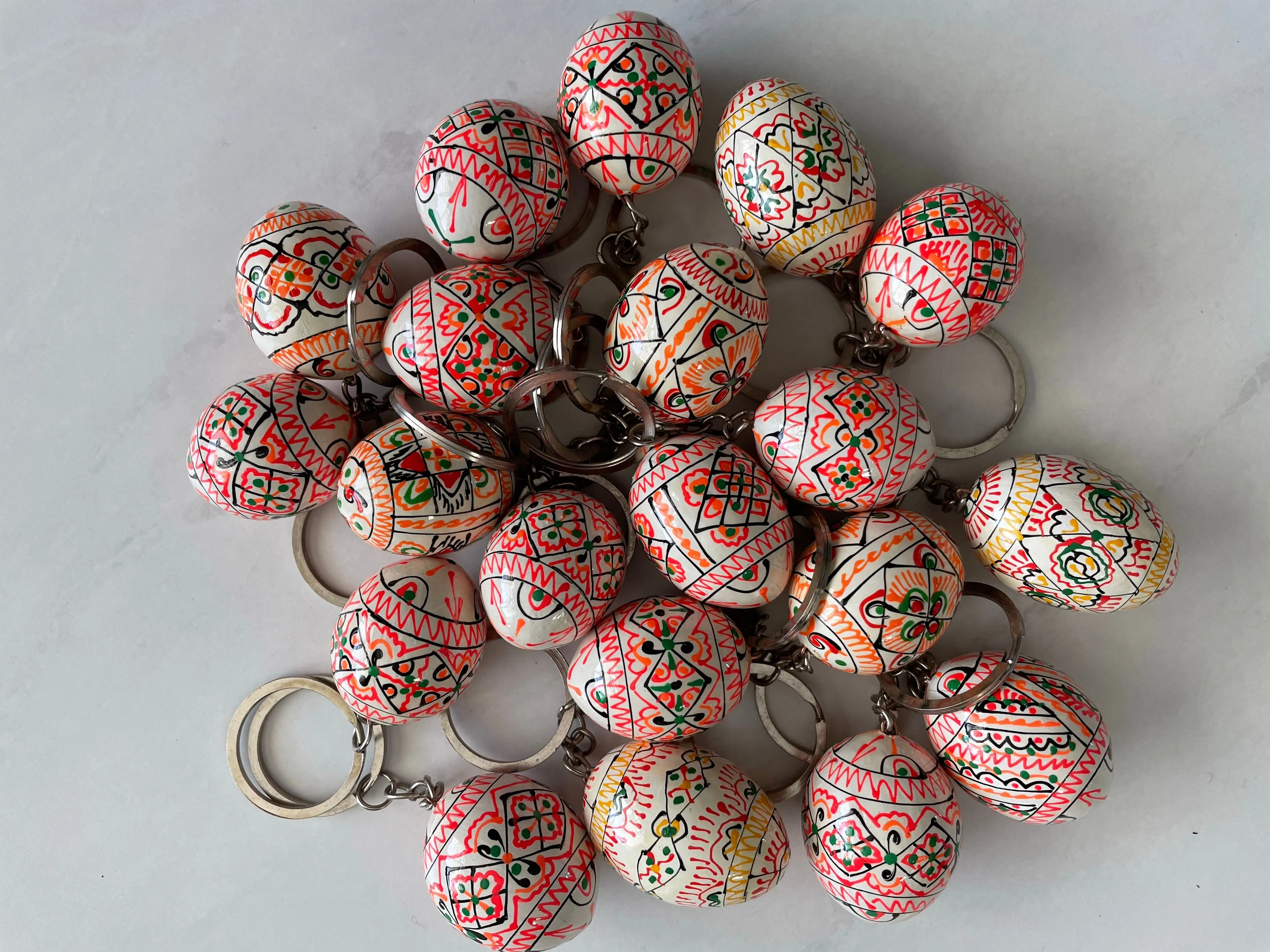 Pysanka Keychains