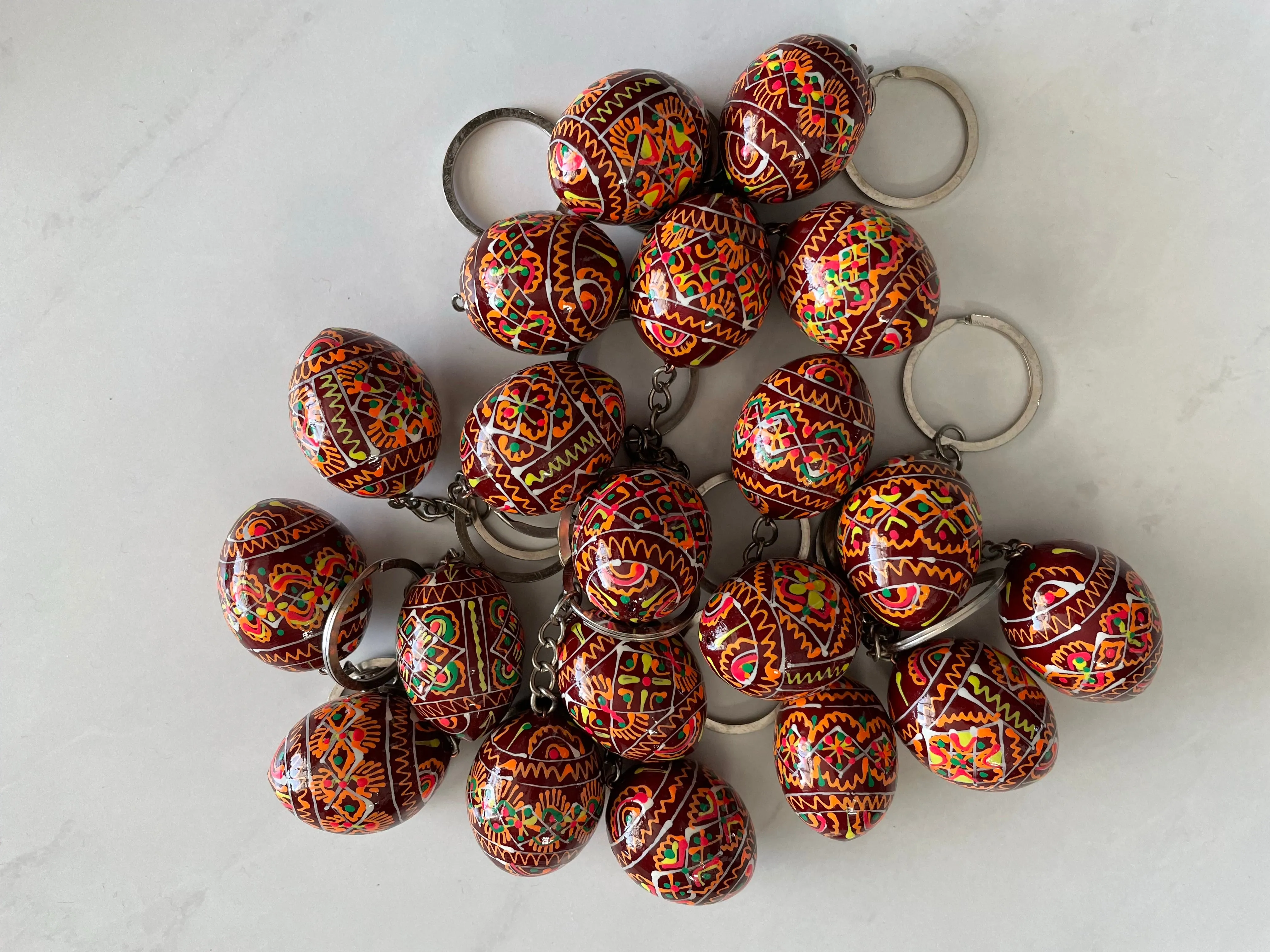 Pysanka Keychains