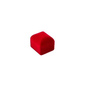 Red Velvet  Stud Earring Box