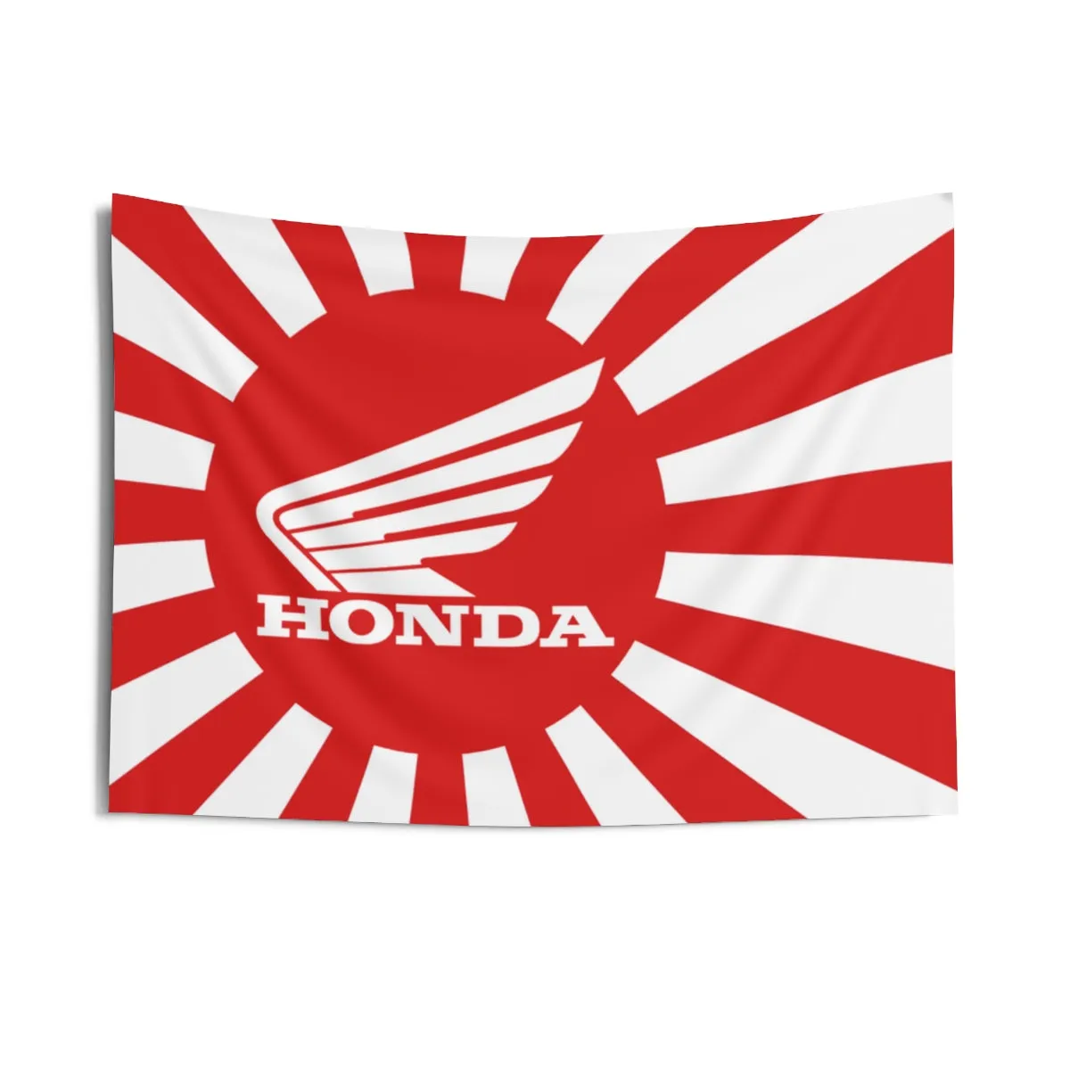 Rising Sun Honda Wing Indoor Wall Tapestries by Reefmonkey
