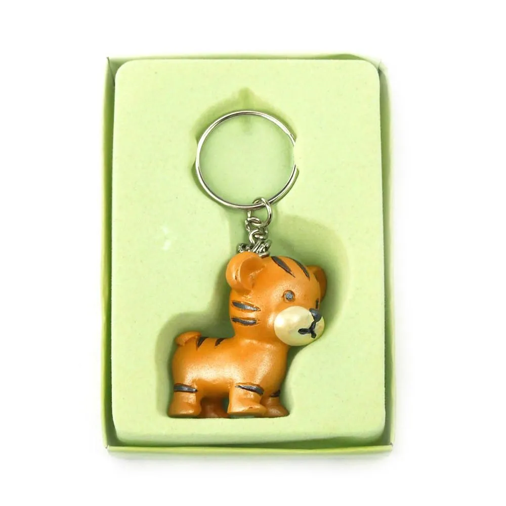 Safari Baby Keychain Favors, 4-inch