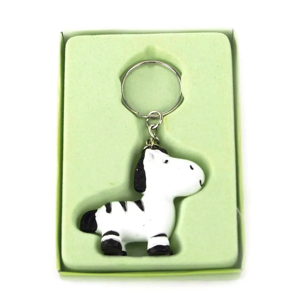 Safari Baby Keychain Favors, 4-inch