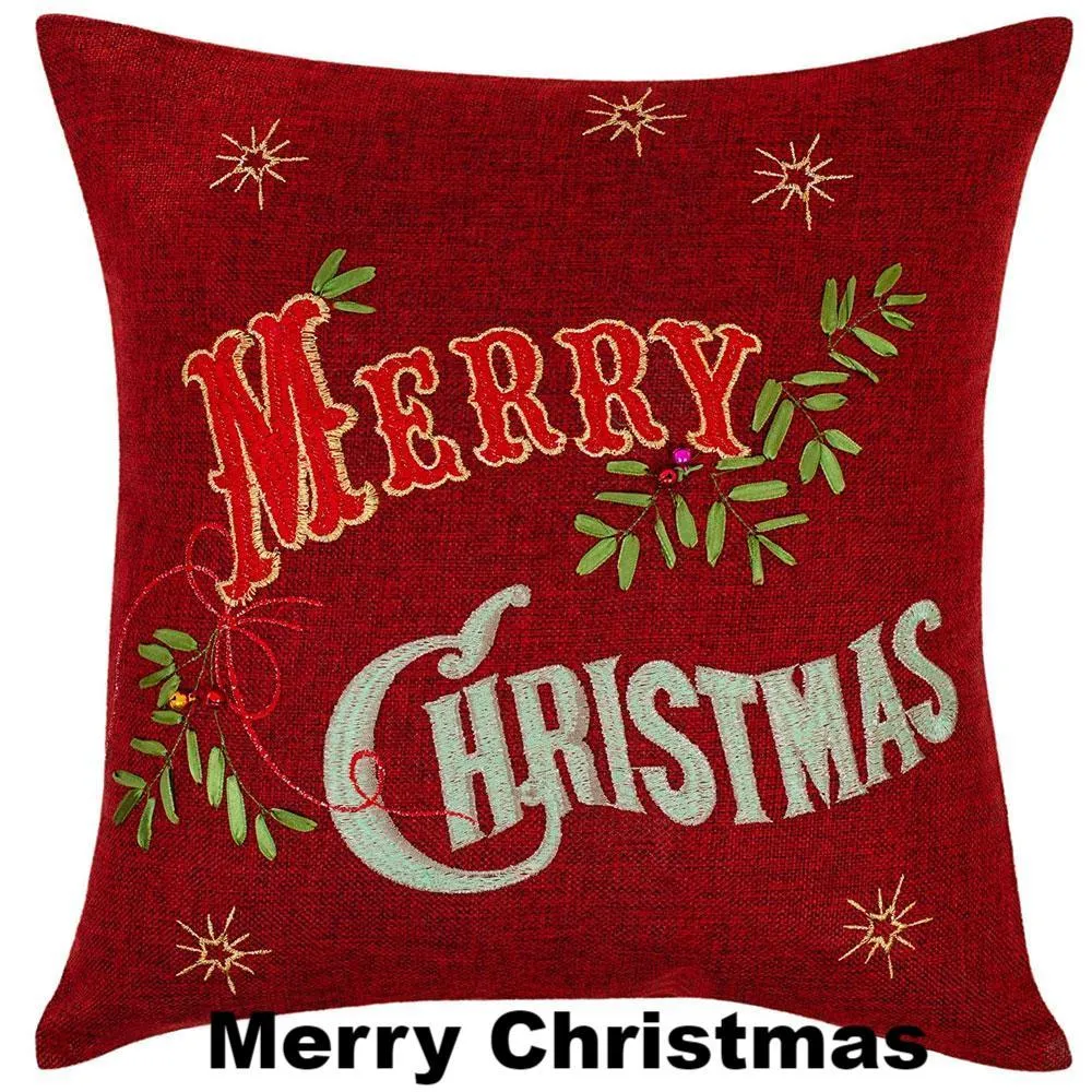 Seasonal Bells Throw Pillow Covers