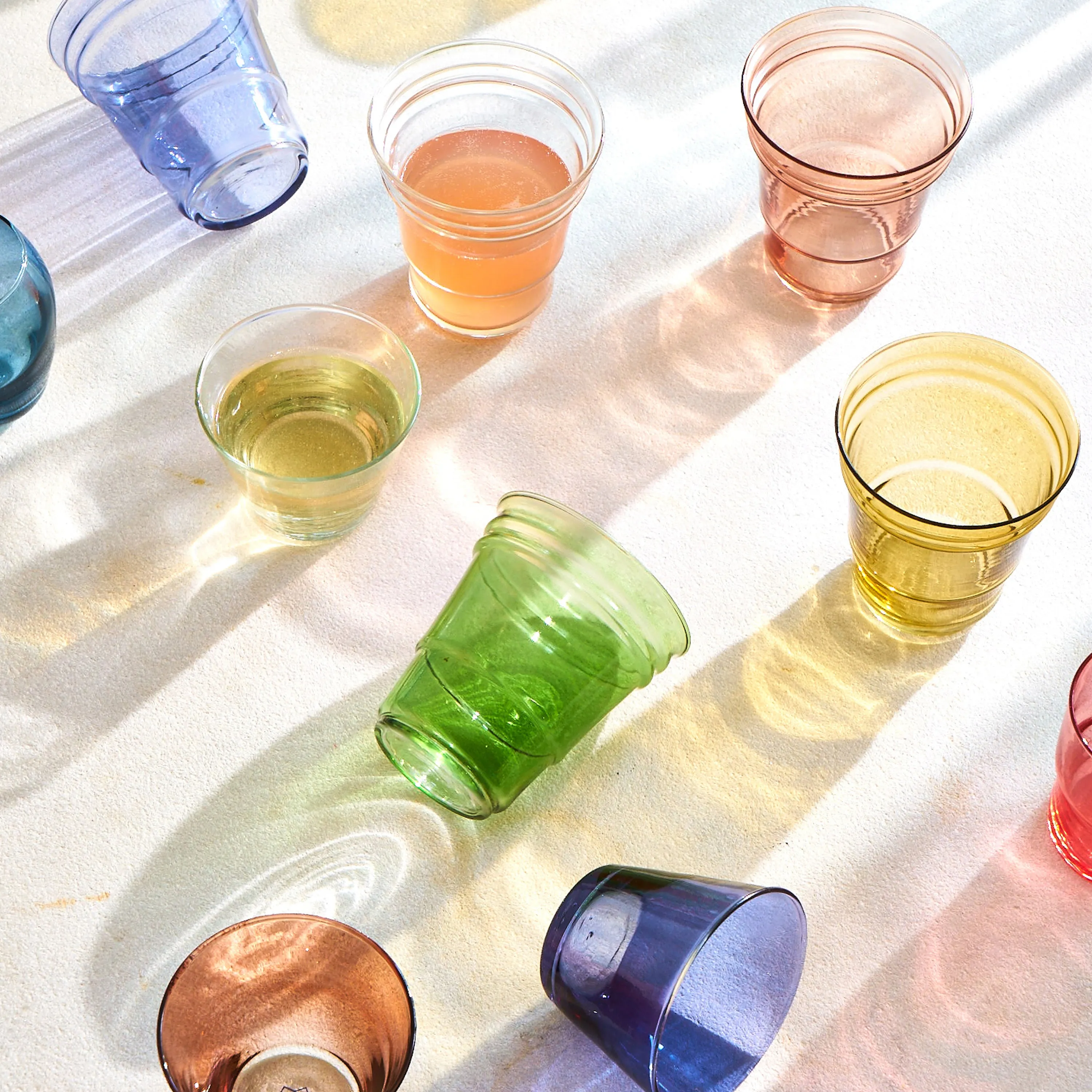 Set of 4 Fantastic-Not-Plastic Short Glass