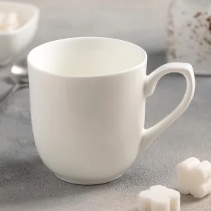 Set Of 6 White Mug 9 Oz | 270 Ml