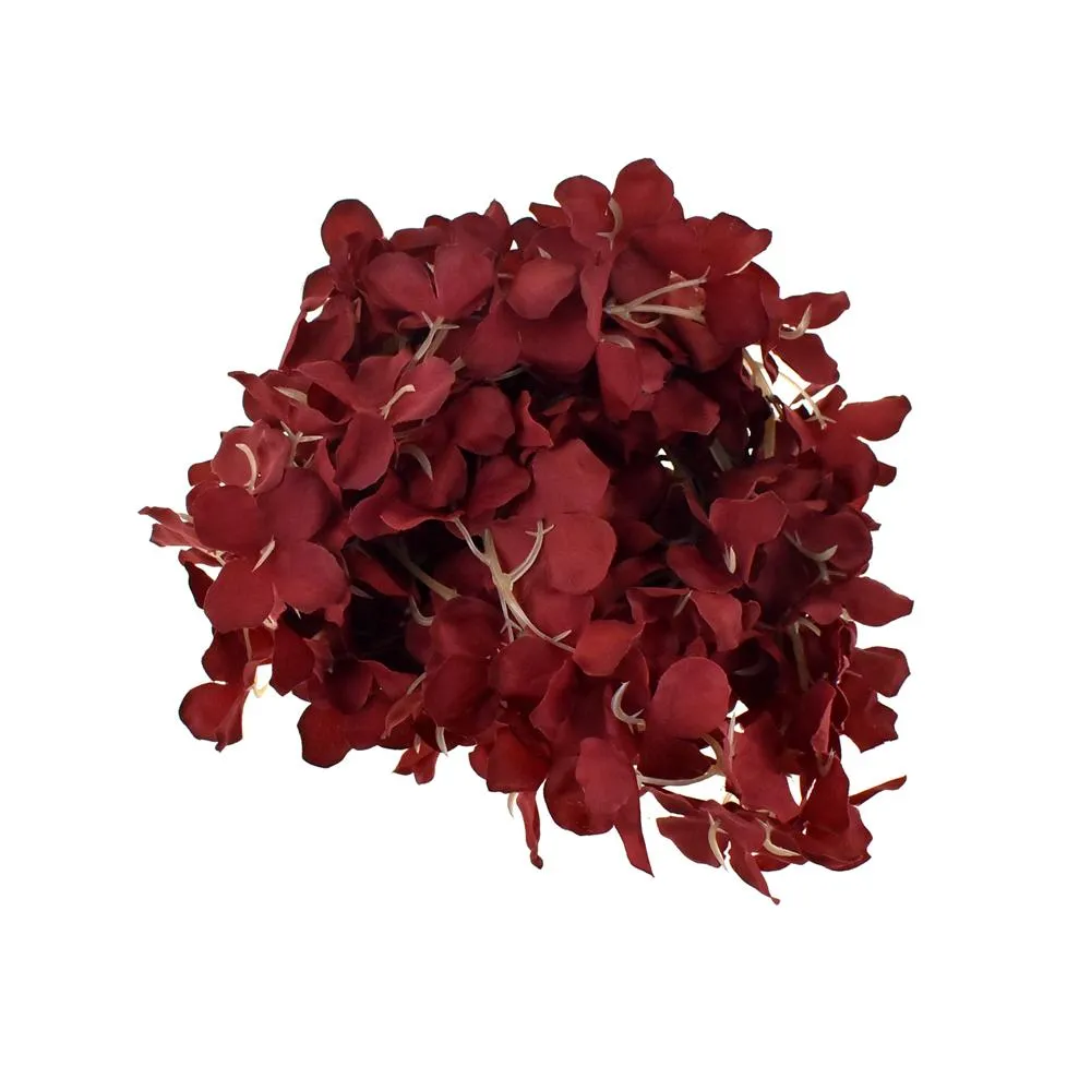 Silk Hydrangea Garland, 80-Inch