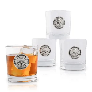 Skull Bar Glasses Set of 4