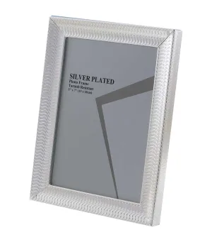 Small Rhythmic Wave Pattern Photo Frame