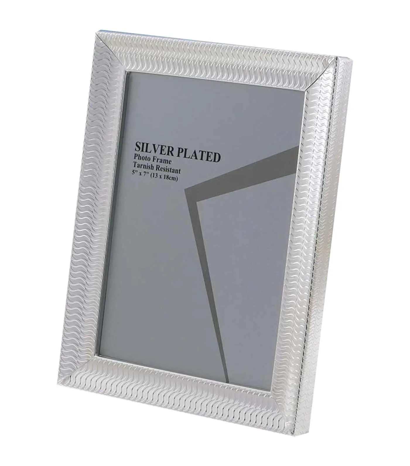 Small Rhythmic Wave Pattern Photo Frame