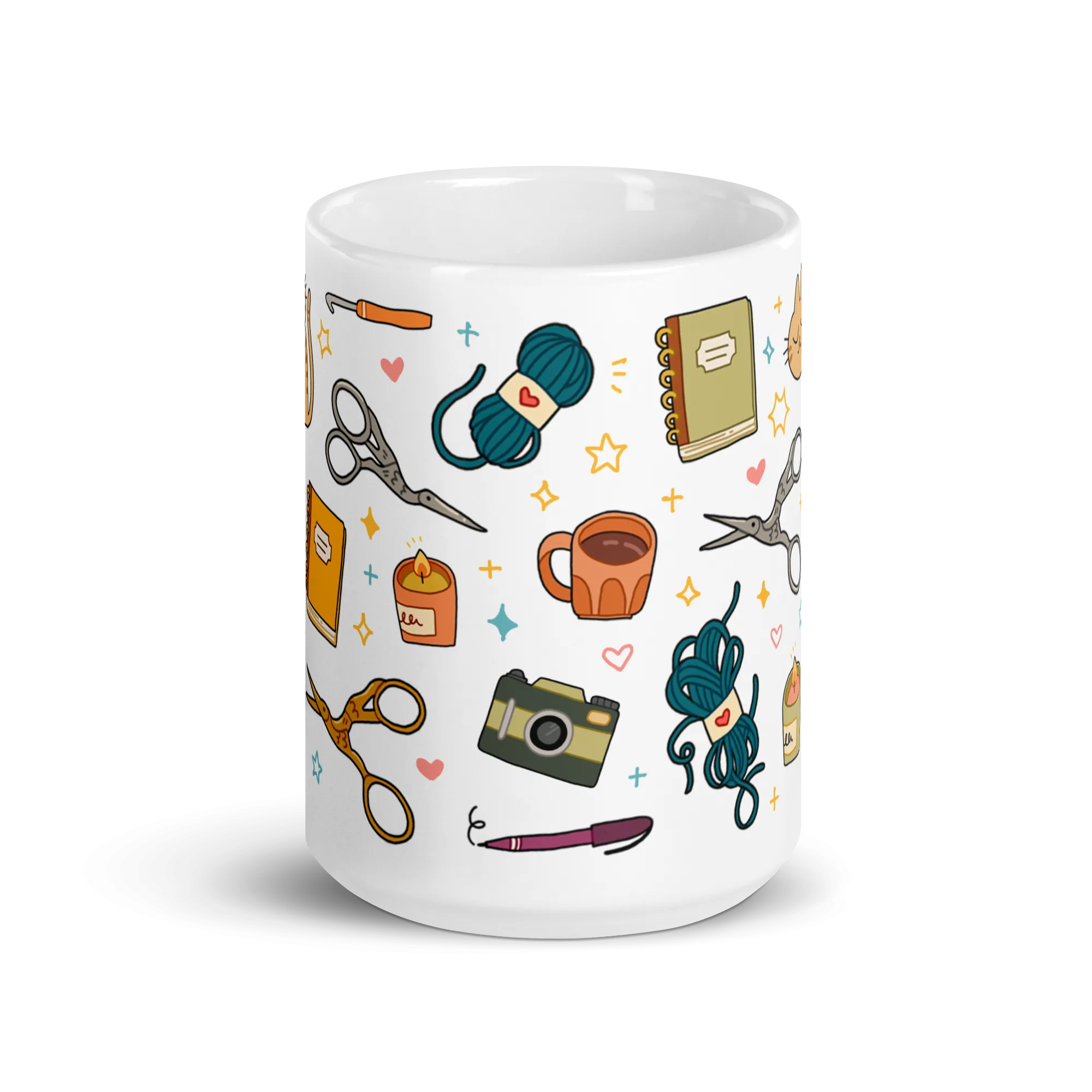 Sticker Coffee Mug