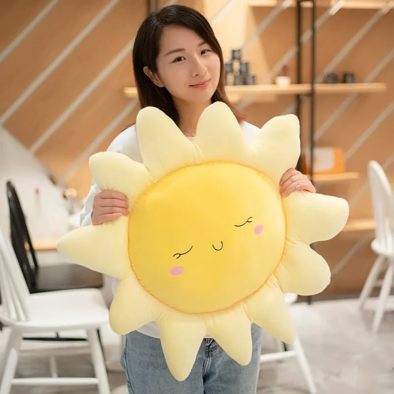 Sun Cloud Charming Plush Pillow