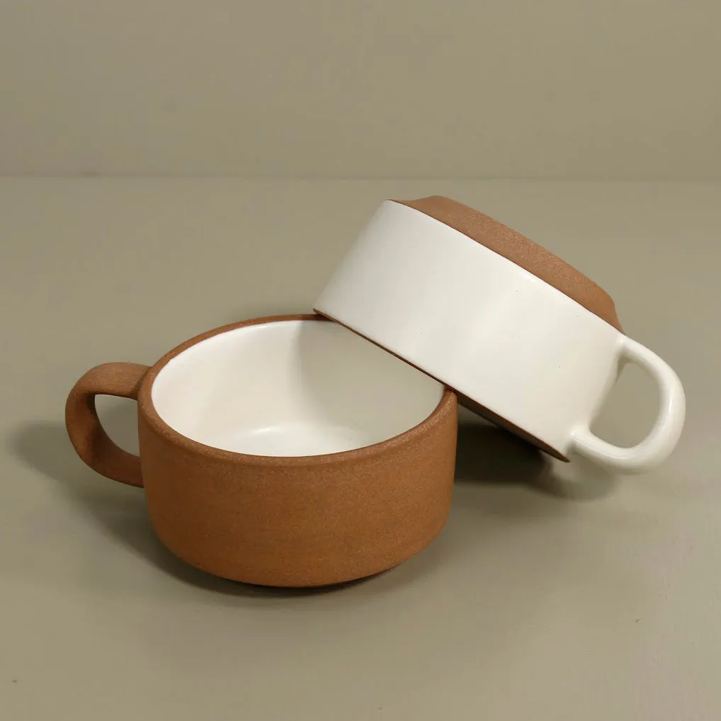 Supper Club Cappuccino Mug / White Naked