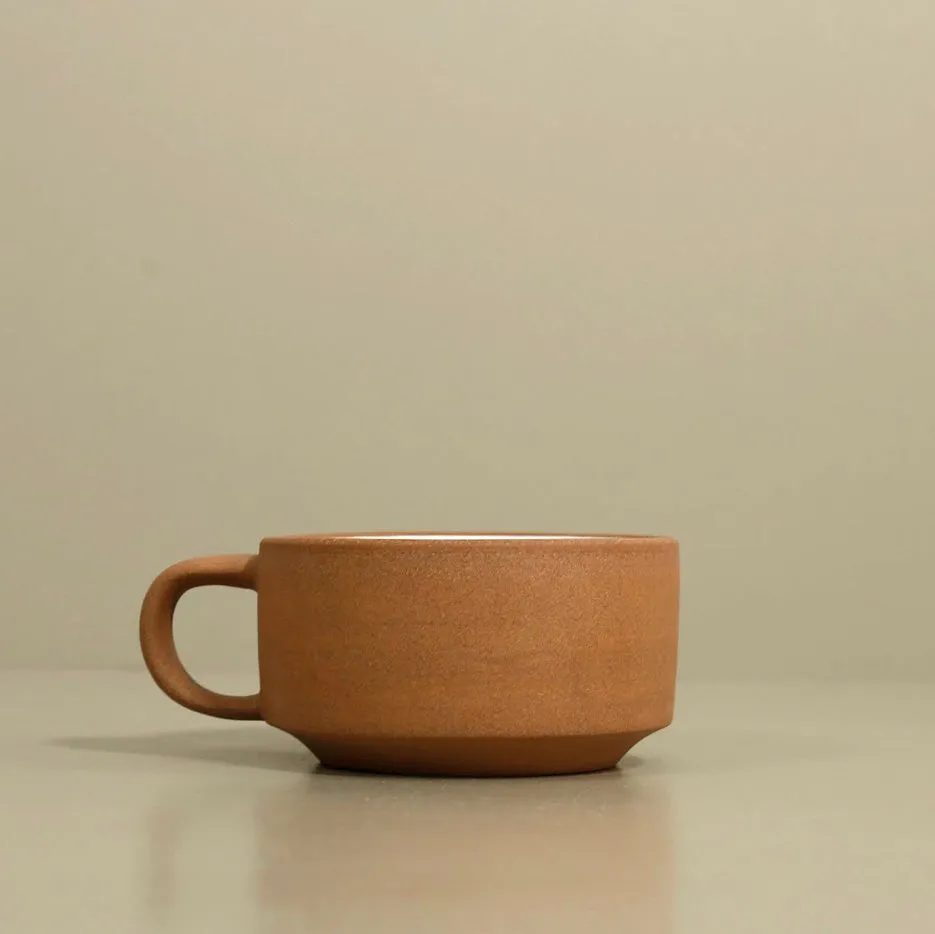 Supper Club Cappuccino Mug / White Naked
