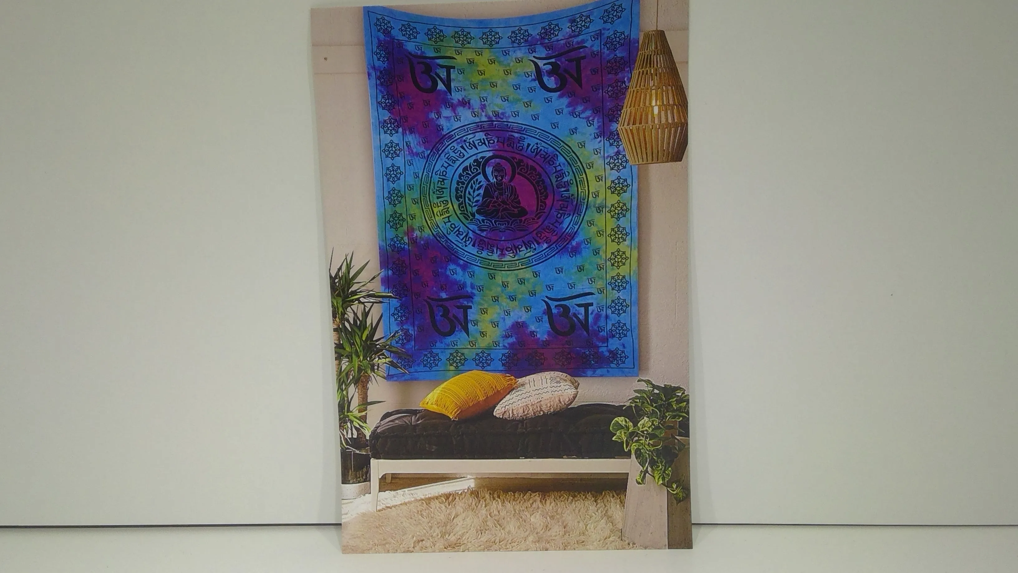 Tapestry - Buddha Mandala Tie Dye - Unique