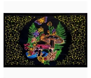 Tapestry - Mushroom Hand - 55"x 83"