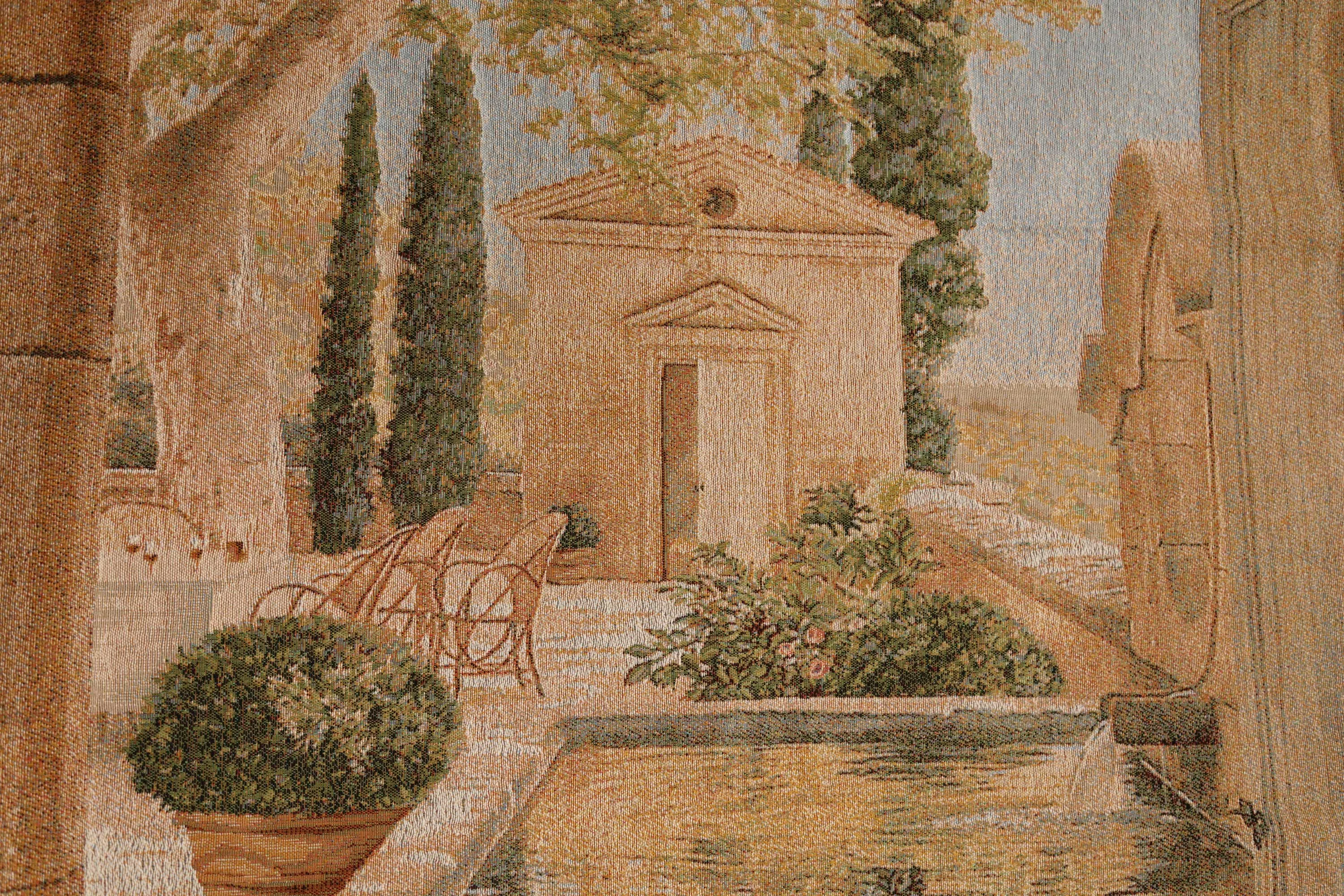Terrace in Provence French Tapestry