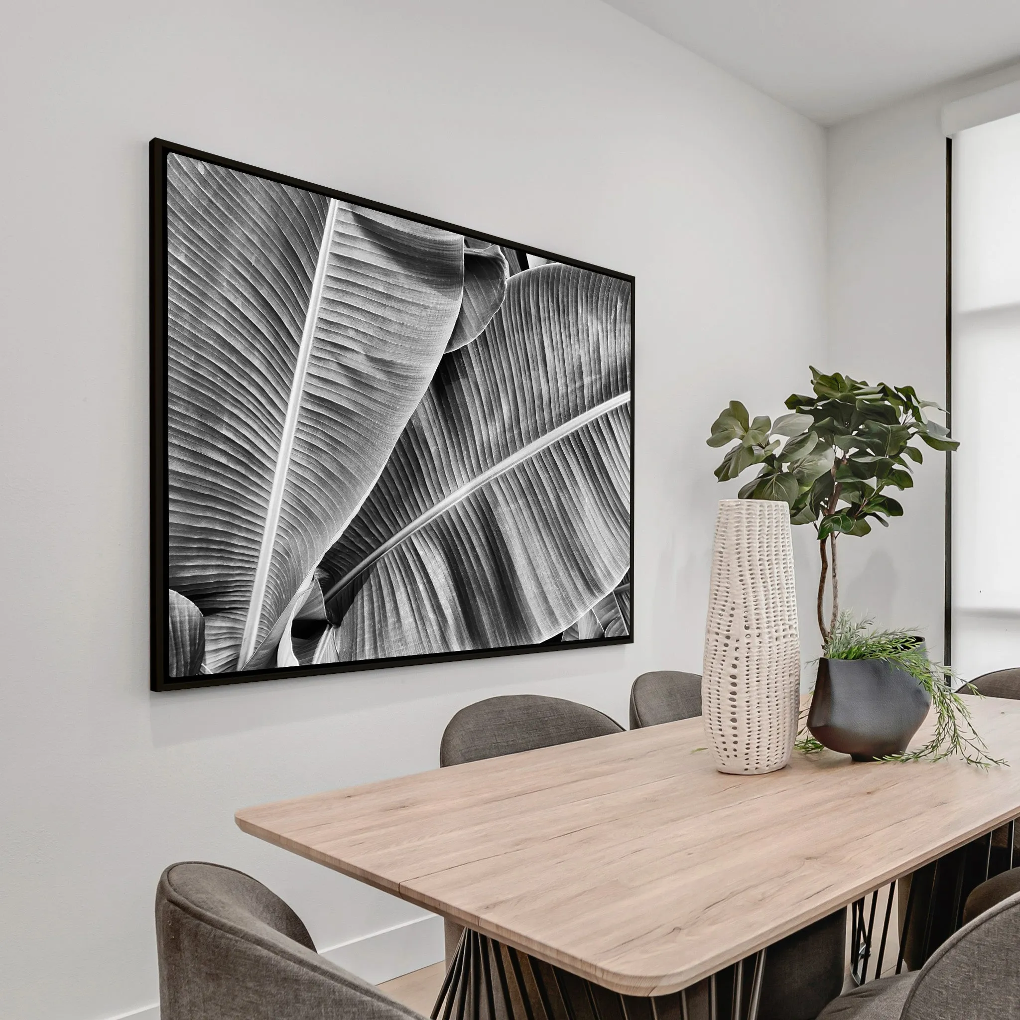 Tropical Banana Palm Custom Art