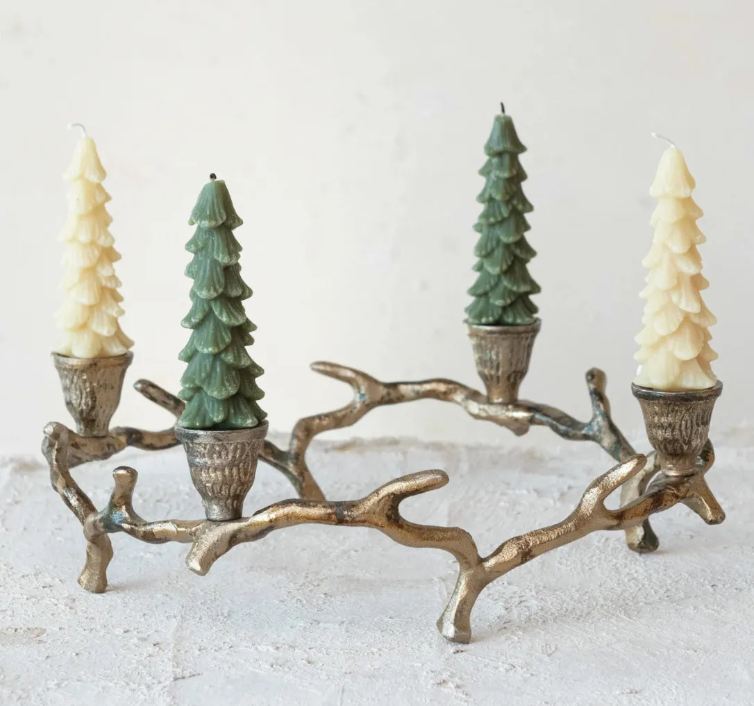 Twig Advent Taper Holder